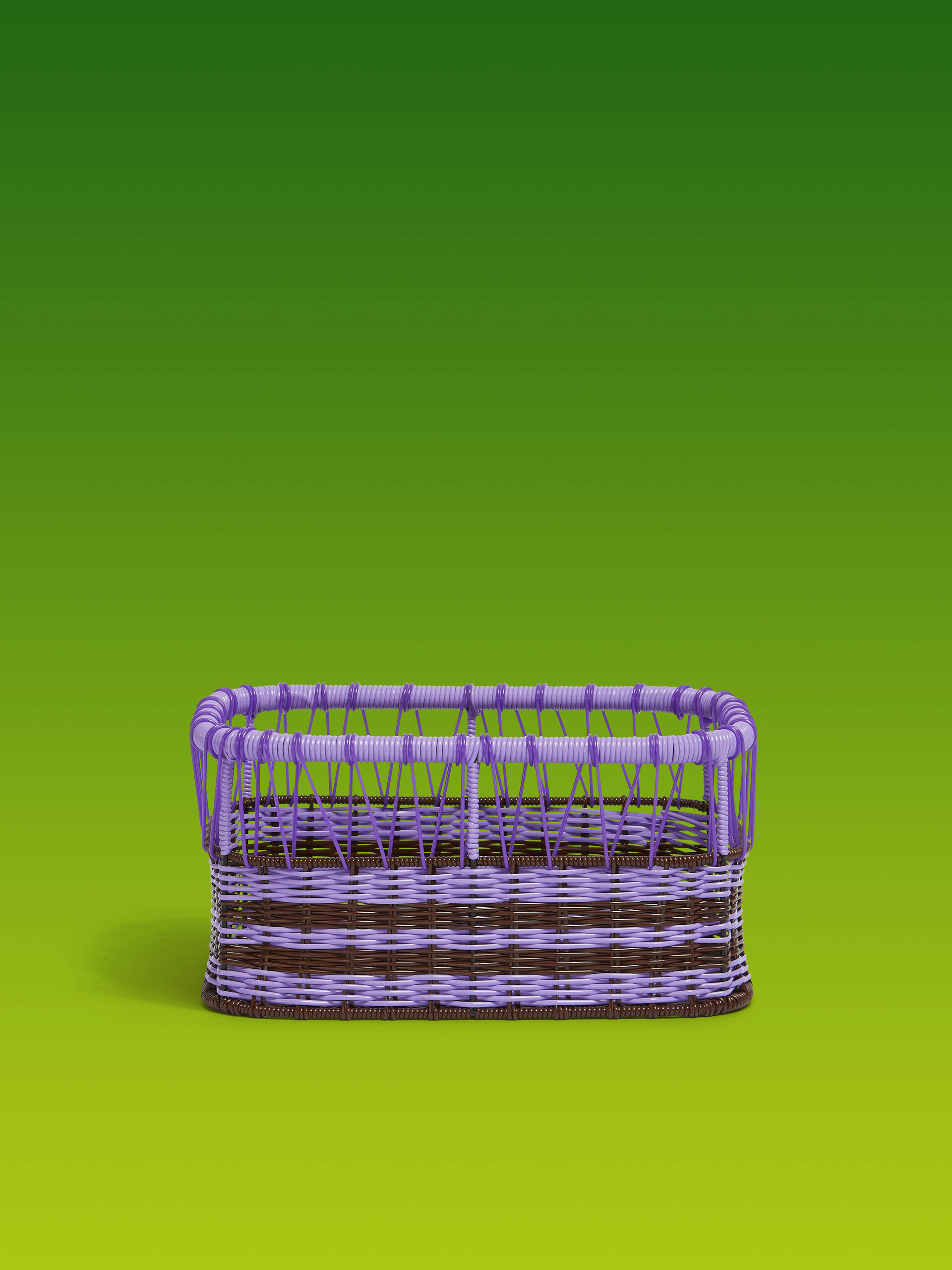 ライラック Marni Market オブロング 収納用バスケット - ファニチャー - Image 1