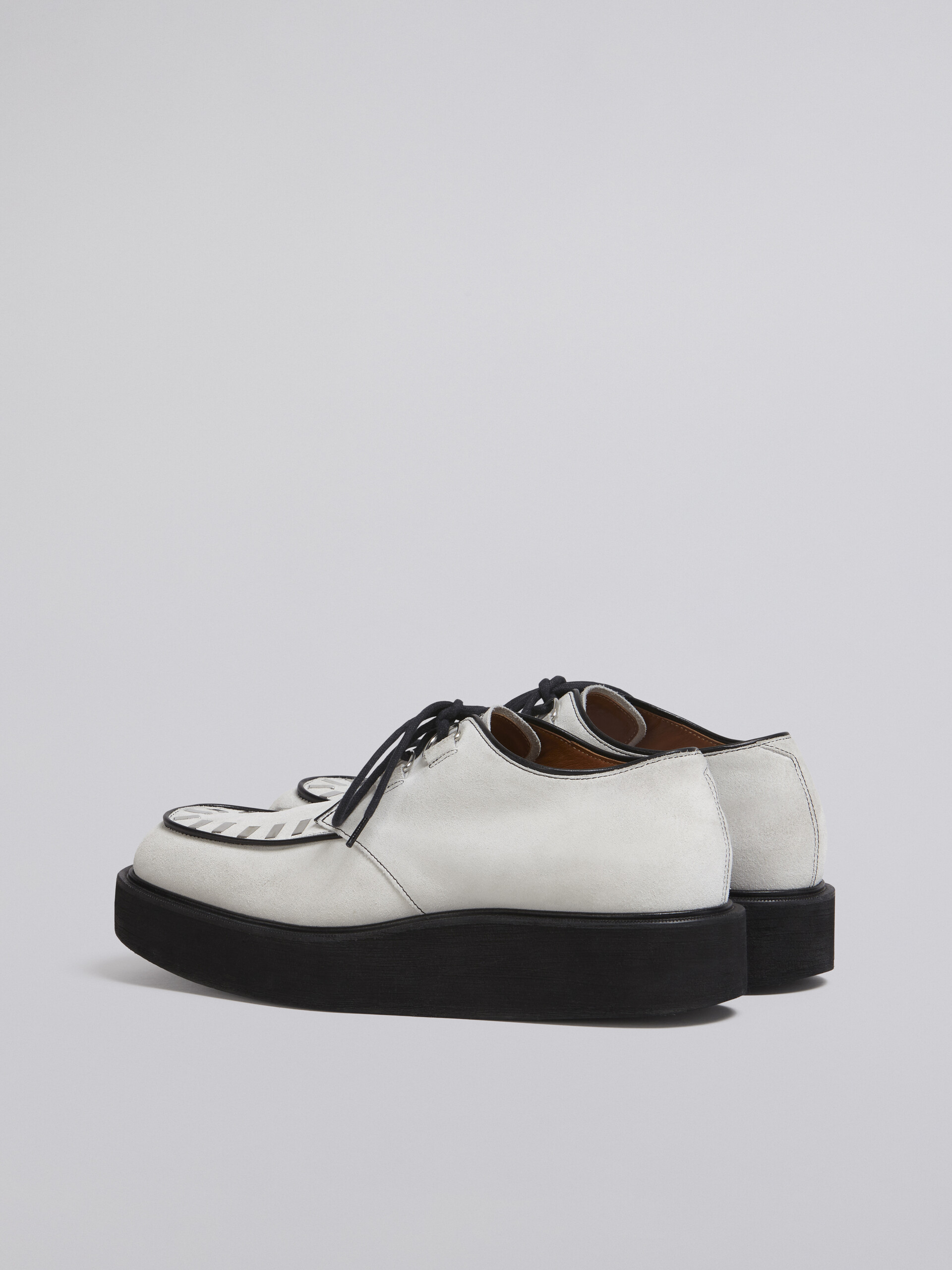 Calfskin lace-up with square toe - Lace-ups - Image 3
