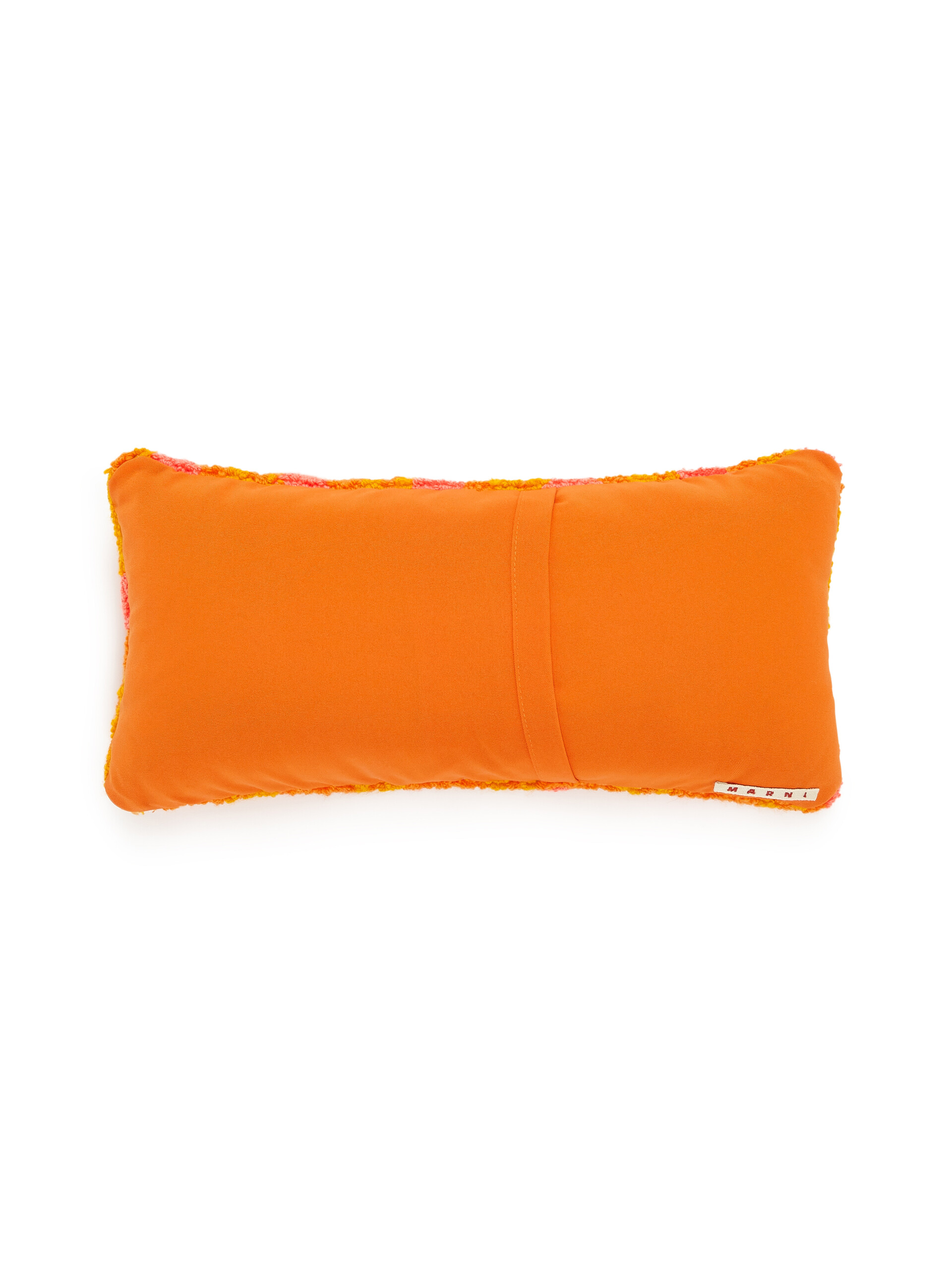 Multicolor orange fabric MARNI MARKET pillow - Furniture - Image 2