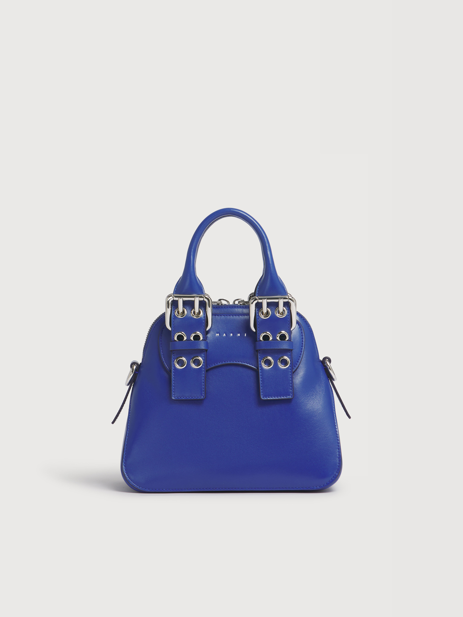 Kleine Belte Tasche aus blauem Leder - Handtaschen - Image 1