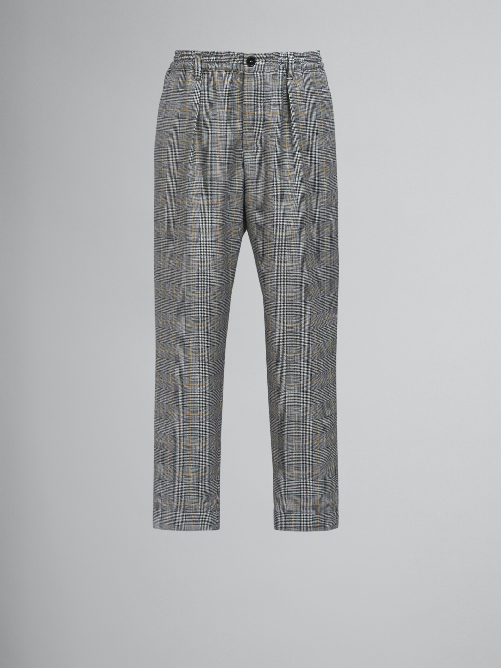 Prince of Wales wool pants - Pants - Image 1