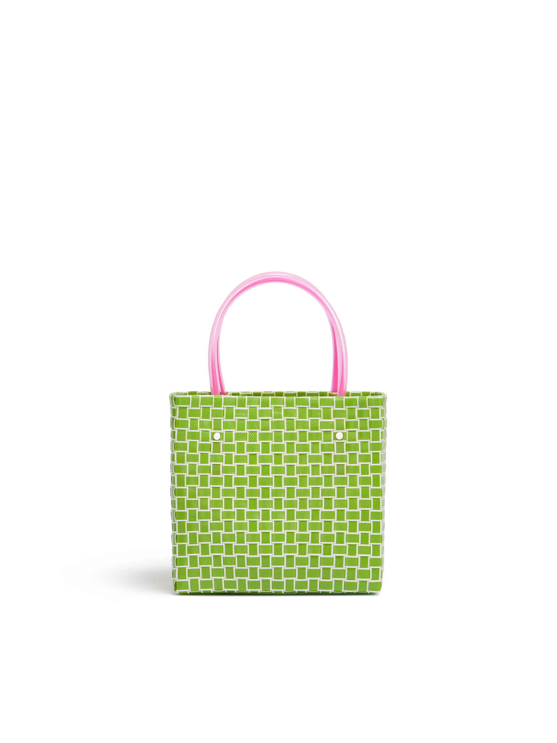 ペイパー MARNI MARKET FLOWER MINI BASKET BAG | Marni