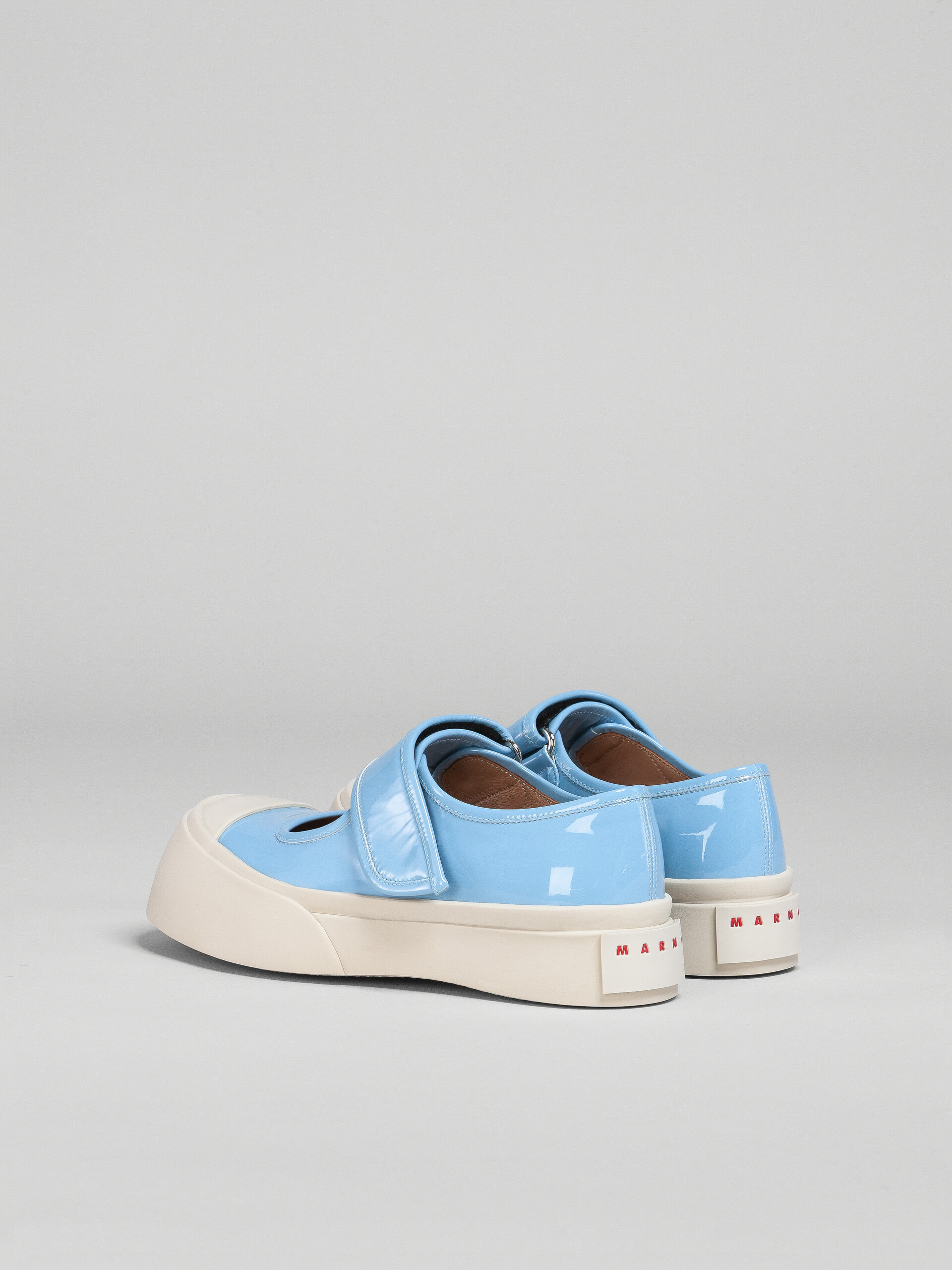 Pale blue patent leather PABLO Mary-Jane sneaker - Sneakers - Image 3