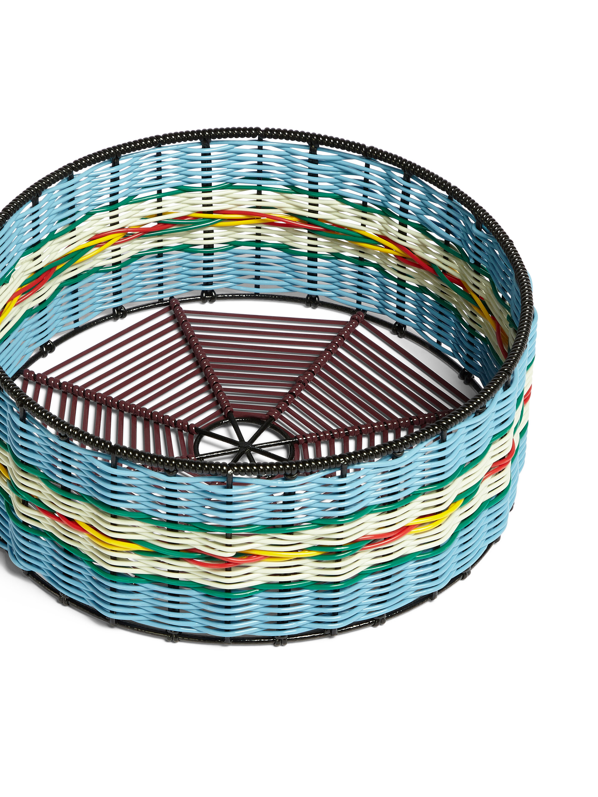 Blue MARNI MARKET basket - Accessories - Image 2