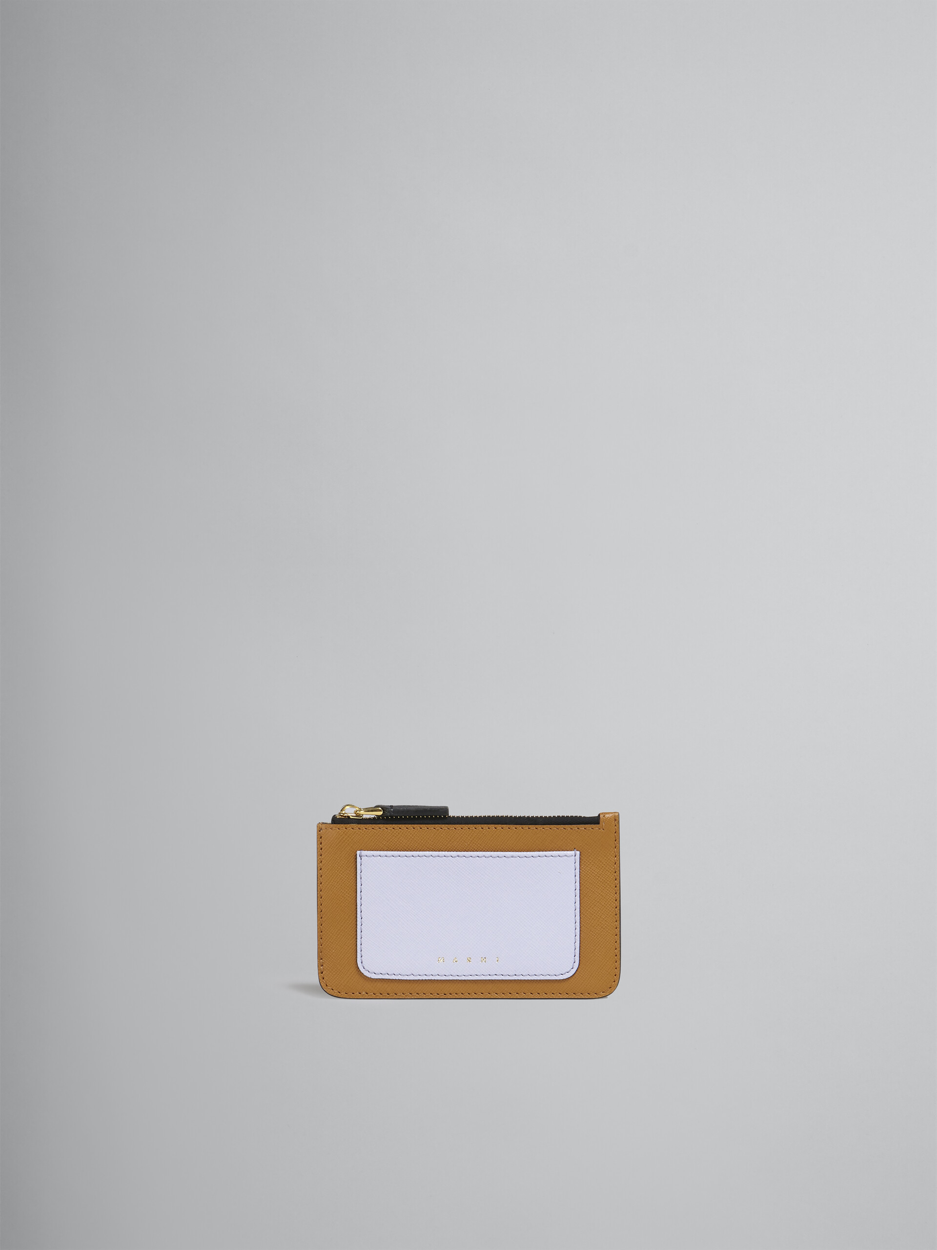 saffiano leather card holder