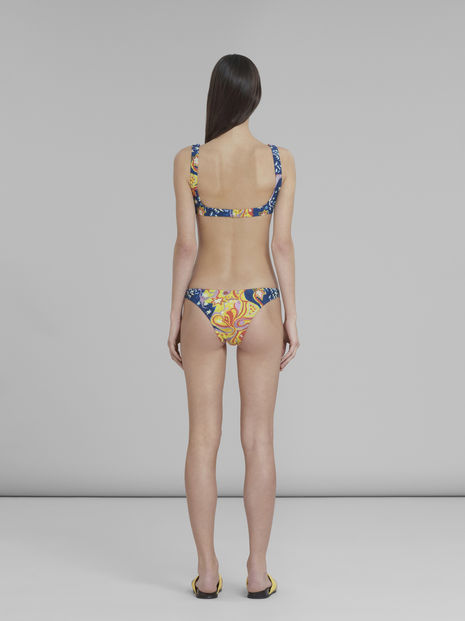 Marni x No Vacancy Inn - Stretch jersey bikini with Galactic Paradise print - Swimwear - Image 3