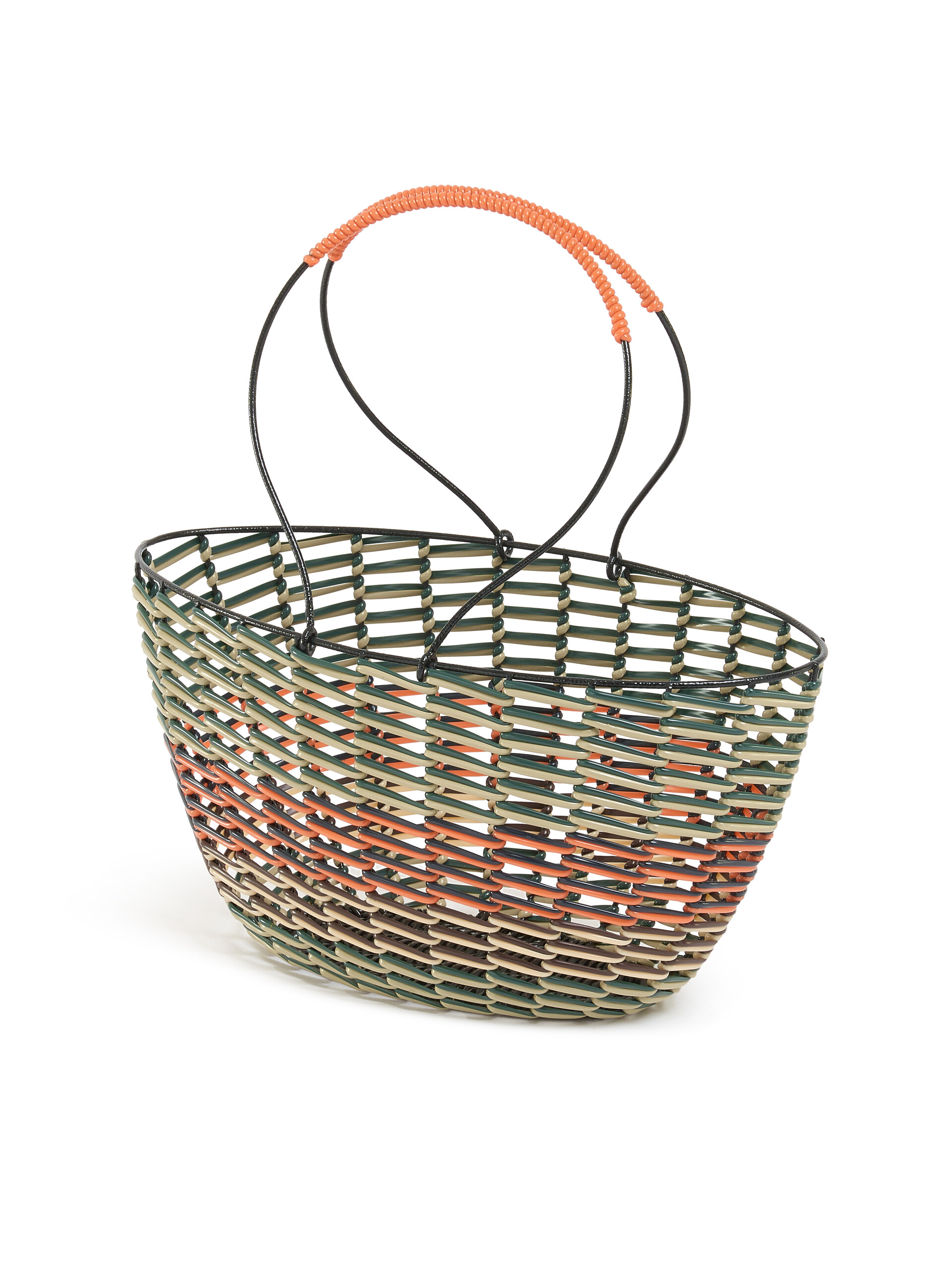 Green And Orange Marni Market Kitchen Basket - Accessories - Image 3