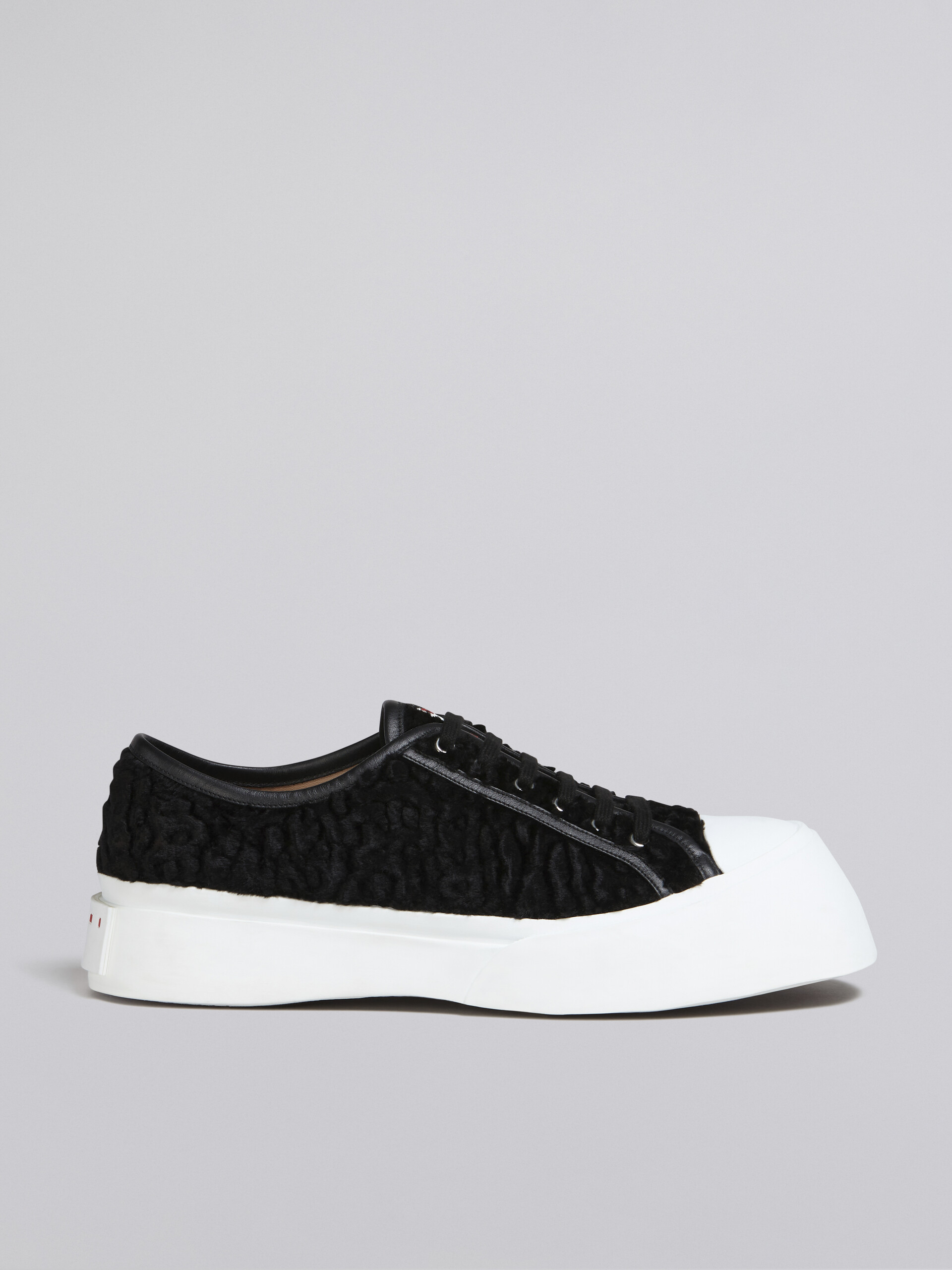 Black soft calf leather PABLO sneaker - Sneakers - Image 1