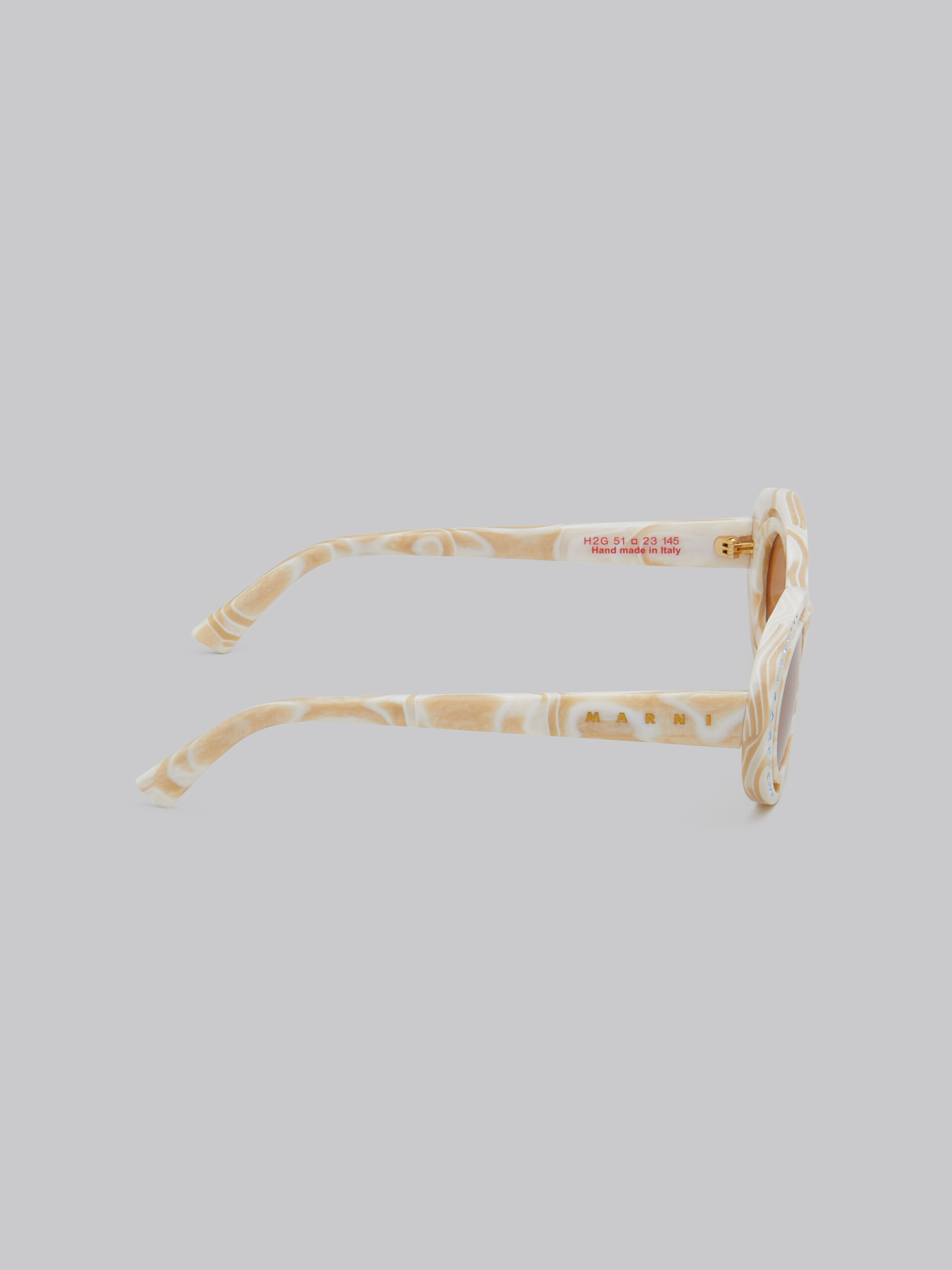 Zion Canyon white pearl sunglasses - Optical - Image 4