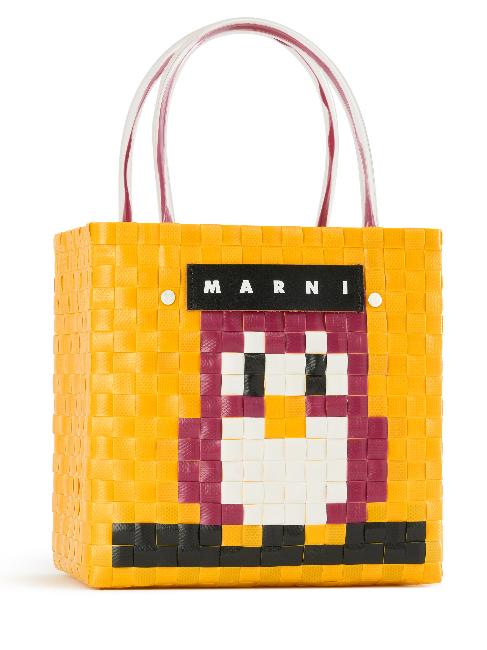 Bolso MARNI MARKET ANIMAL BASKET amarillo - Bolsos shopper - Image 4