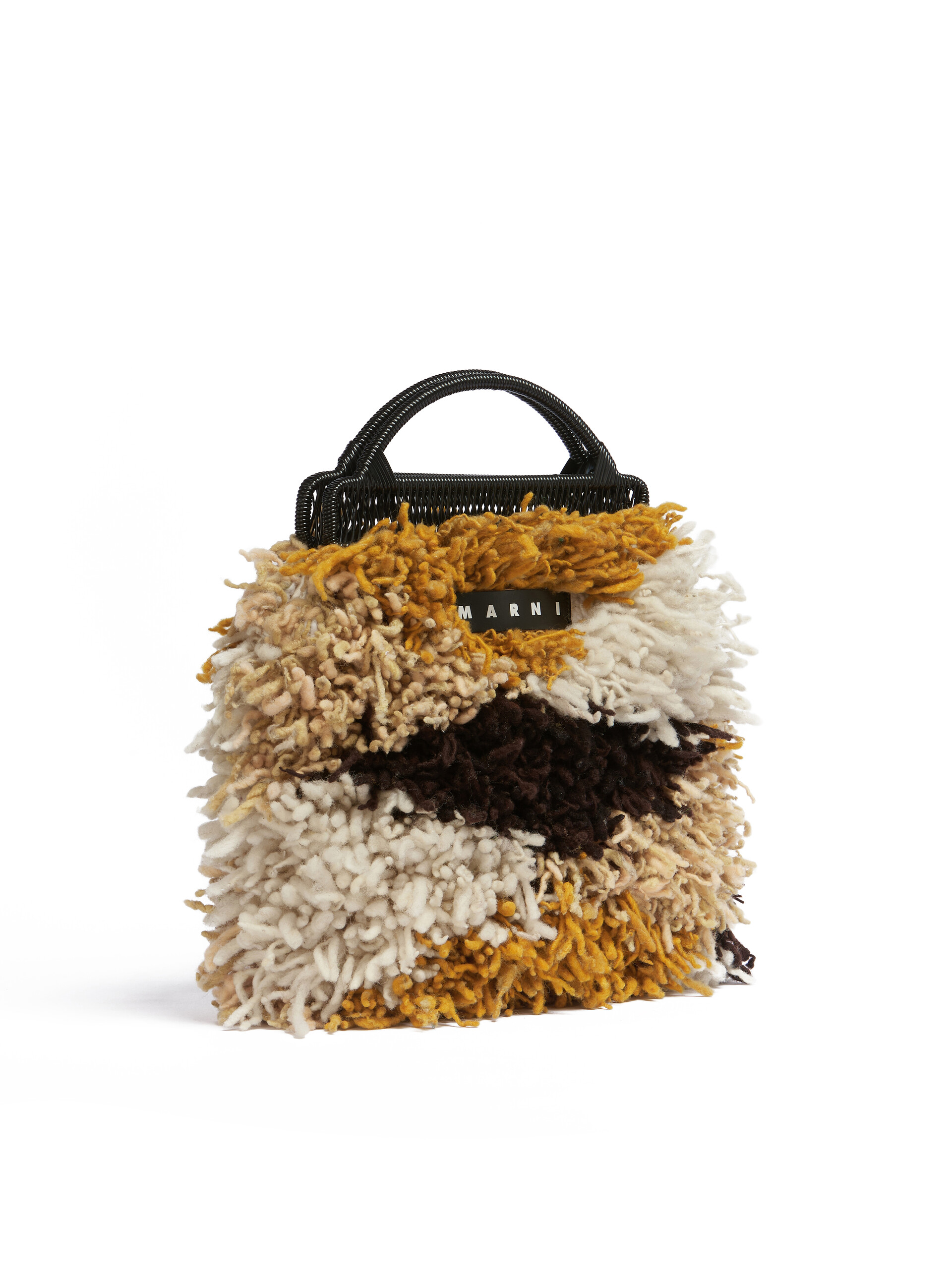 ブルー Marni Market Woolyバッグ - ハンドバッグ - Image 2