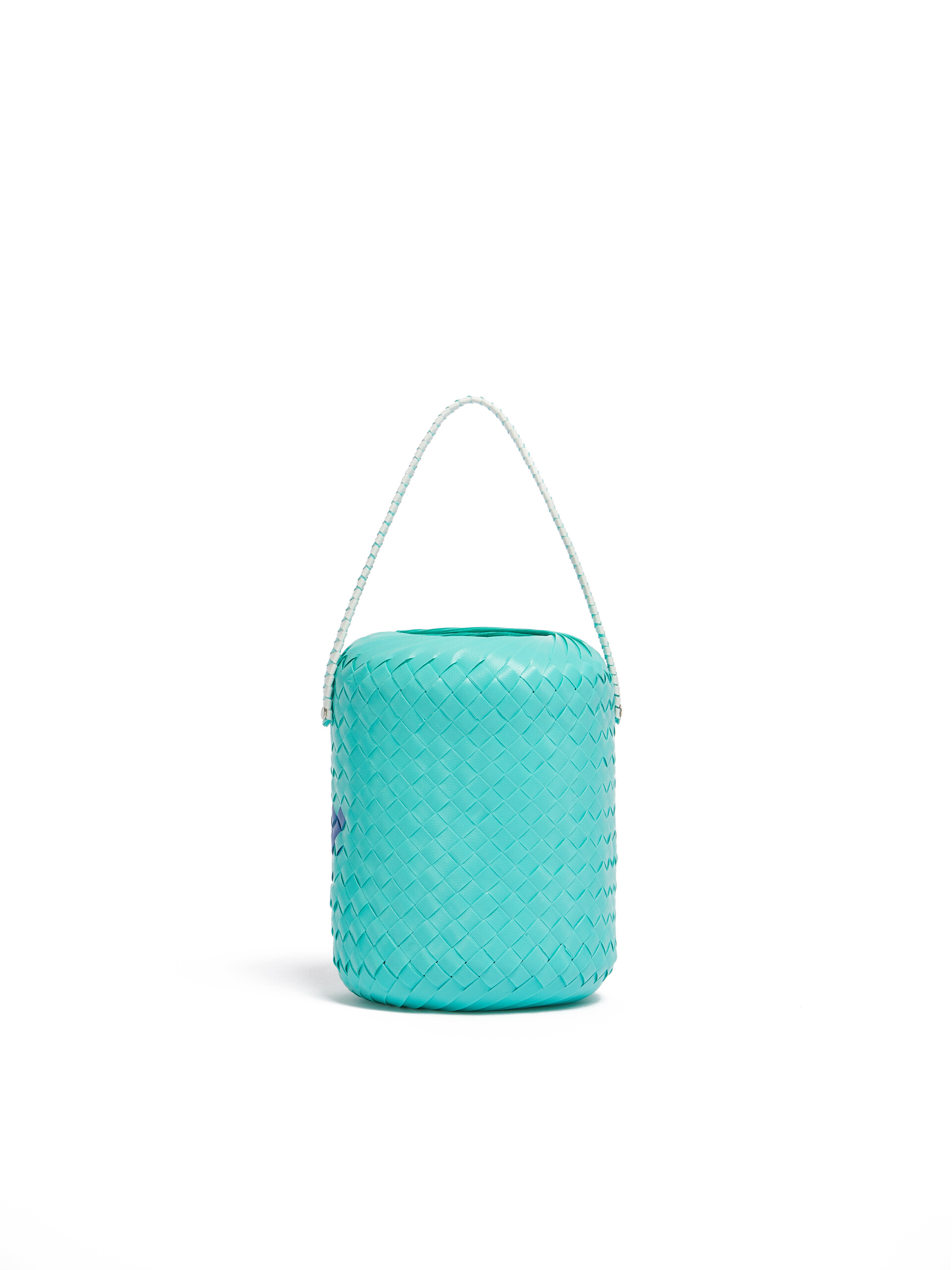 フューシャ(イルージョンブルー) ホエール MARNI MARKET BASKET BAG - ショッピングバッグ - Image 3