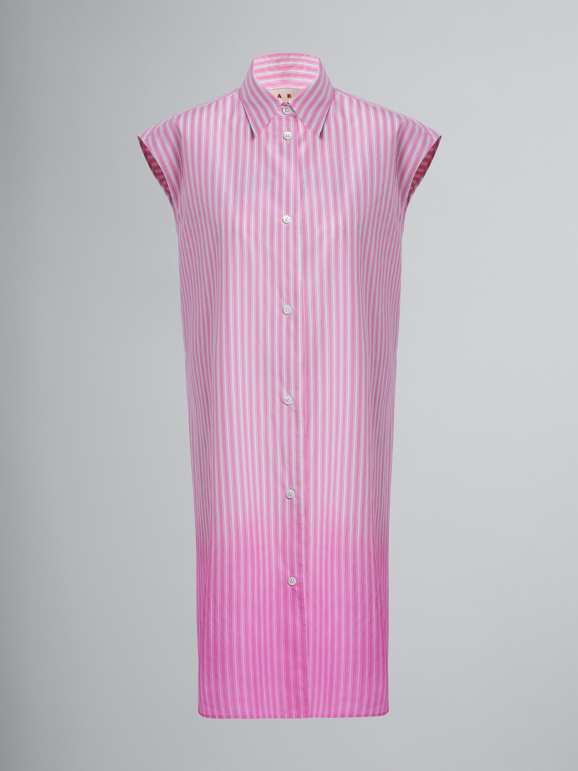 Dip-dyed poplin top - Shirts - Image 1
