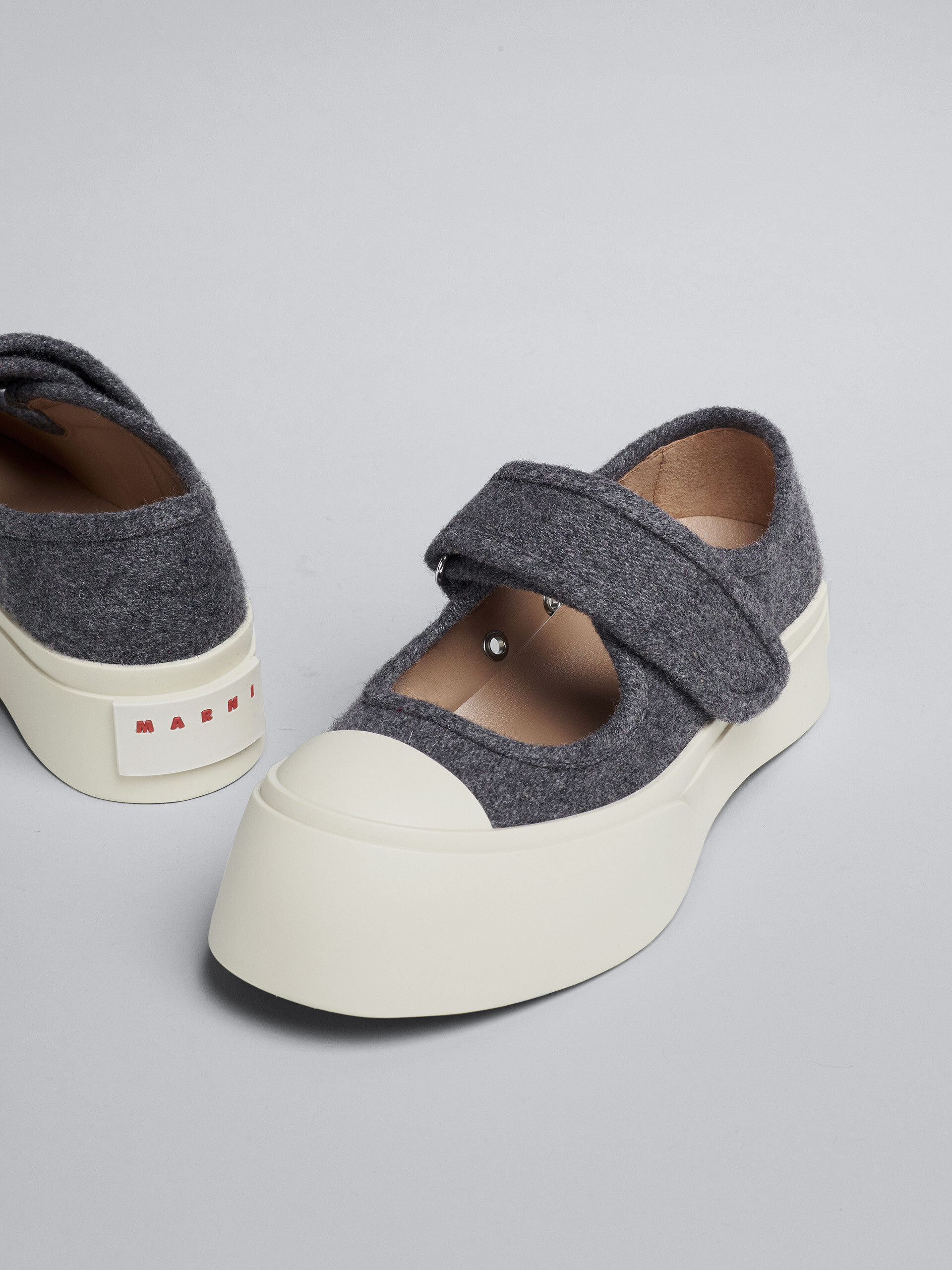 Zapatillas Mary Jane de fieltro - Sneakers - Image 5