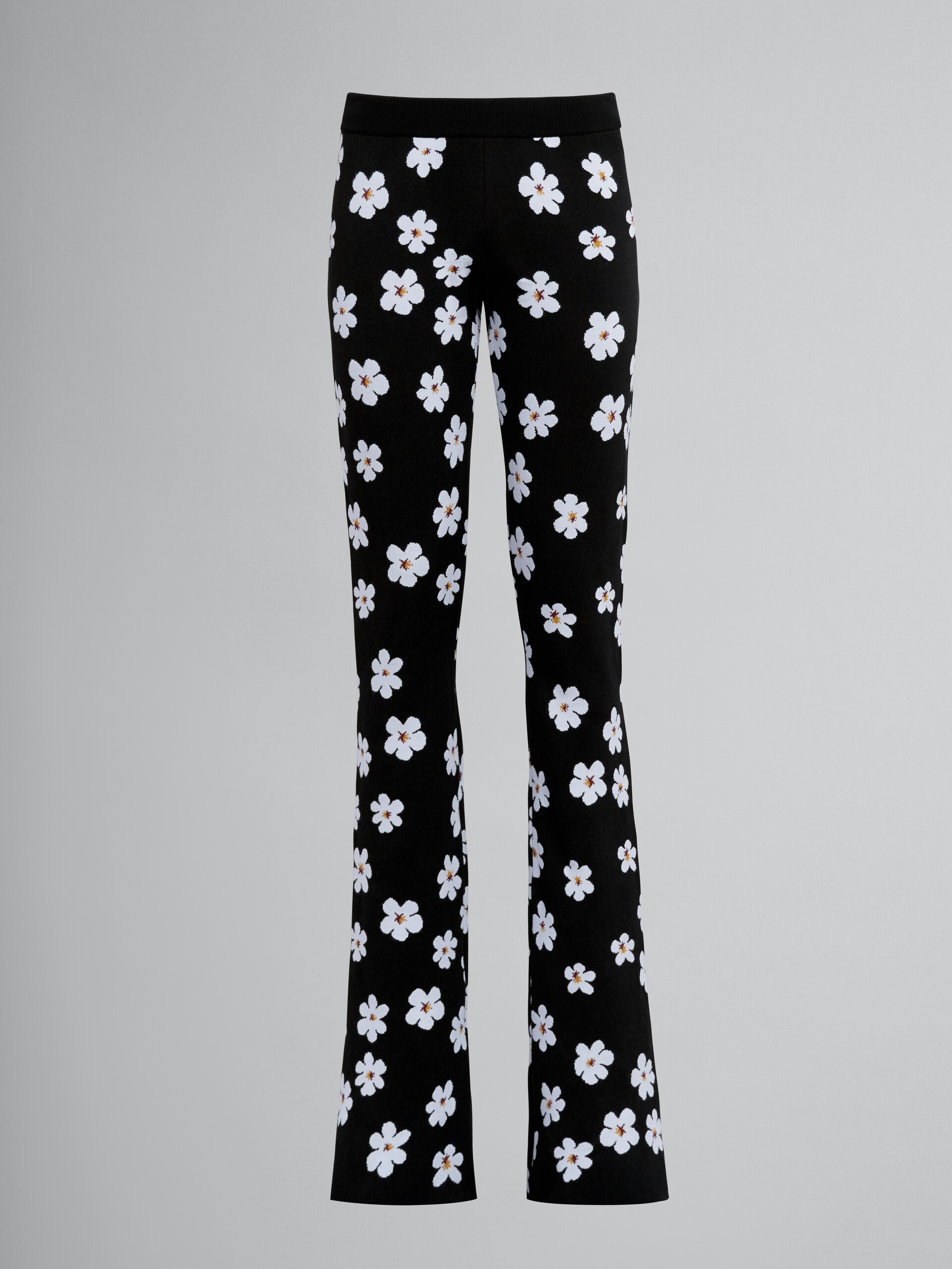 Daisy jacquard pants - Pants - Image 1