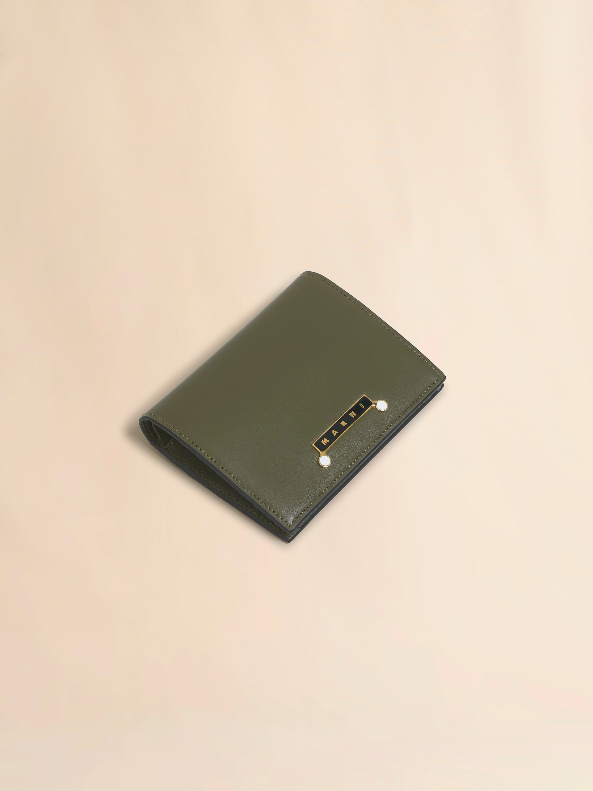 ブラウン レザー製 Envelope 二つ折りウォレット - 財布 - Image 5
