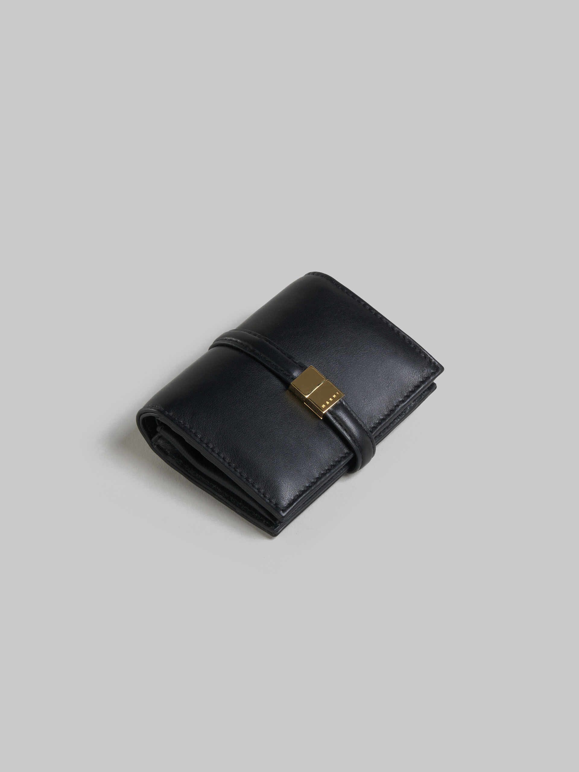 Pink leather bifold Prisma wallet - Wallets - Image 5