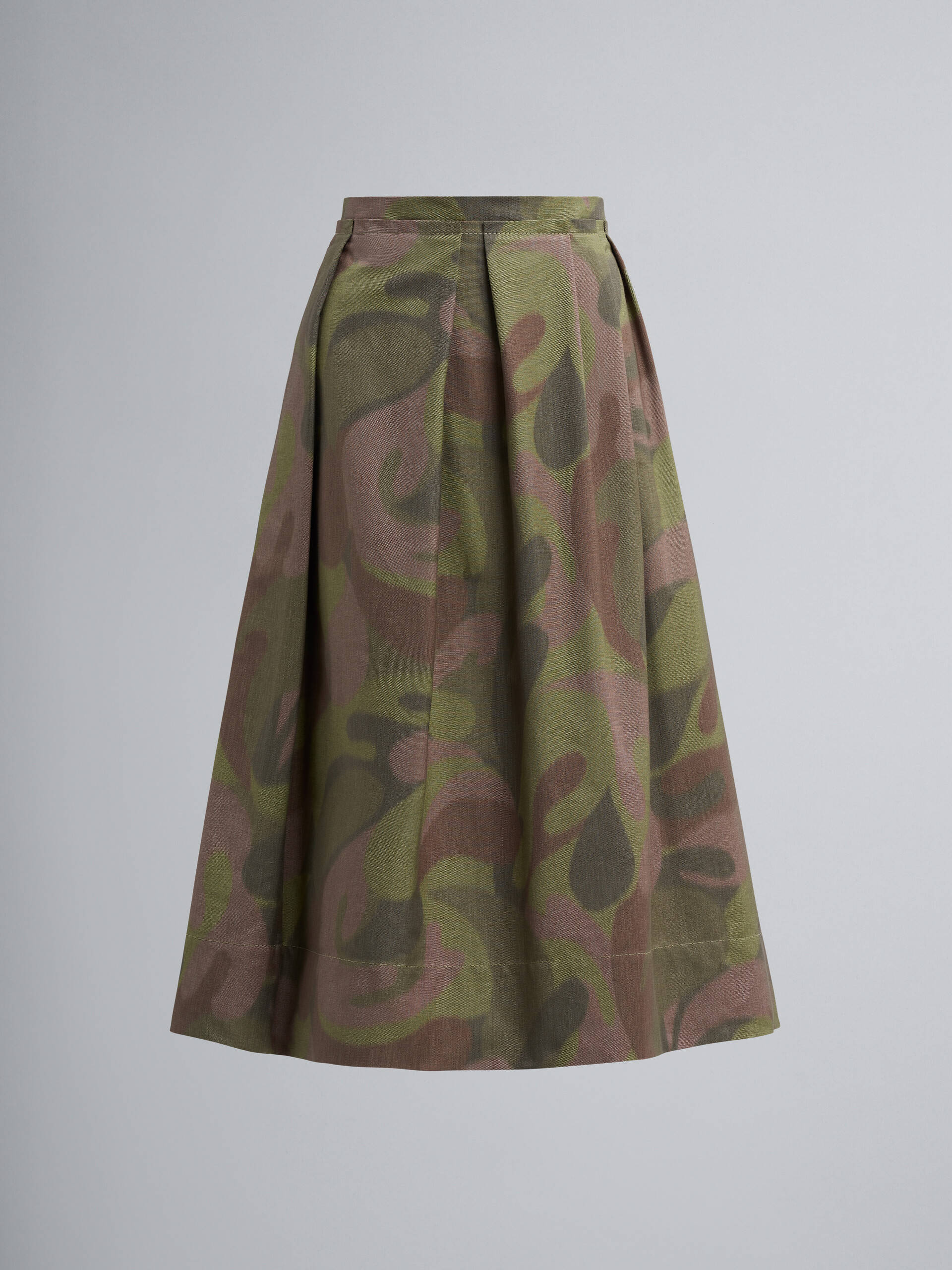 Canvas chinè skirt - Skirts - Image 1