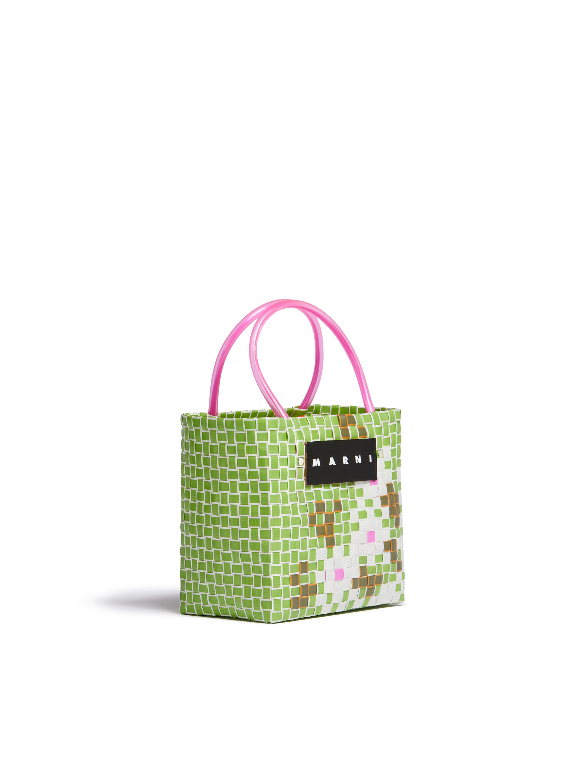 ブルー MARNI MARKET MINI FLOWER BASKET - ショッピングバッグ - Image 2