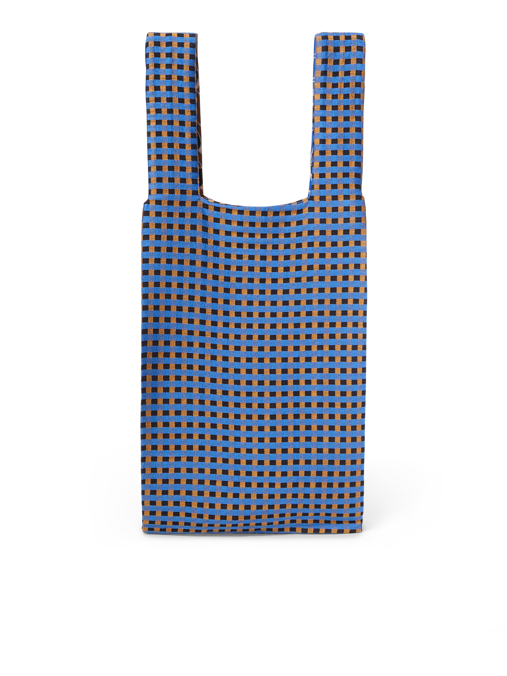 MARNI MARKET cotton shopping bag with contrast print - Shopping Bags - Image 3
