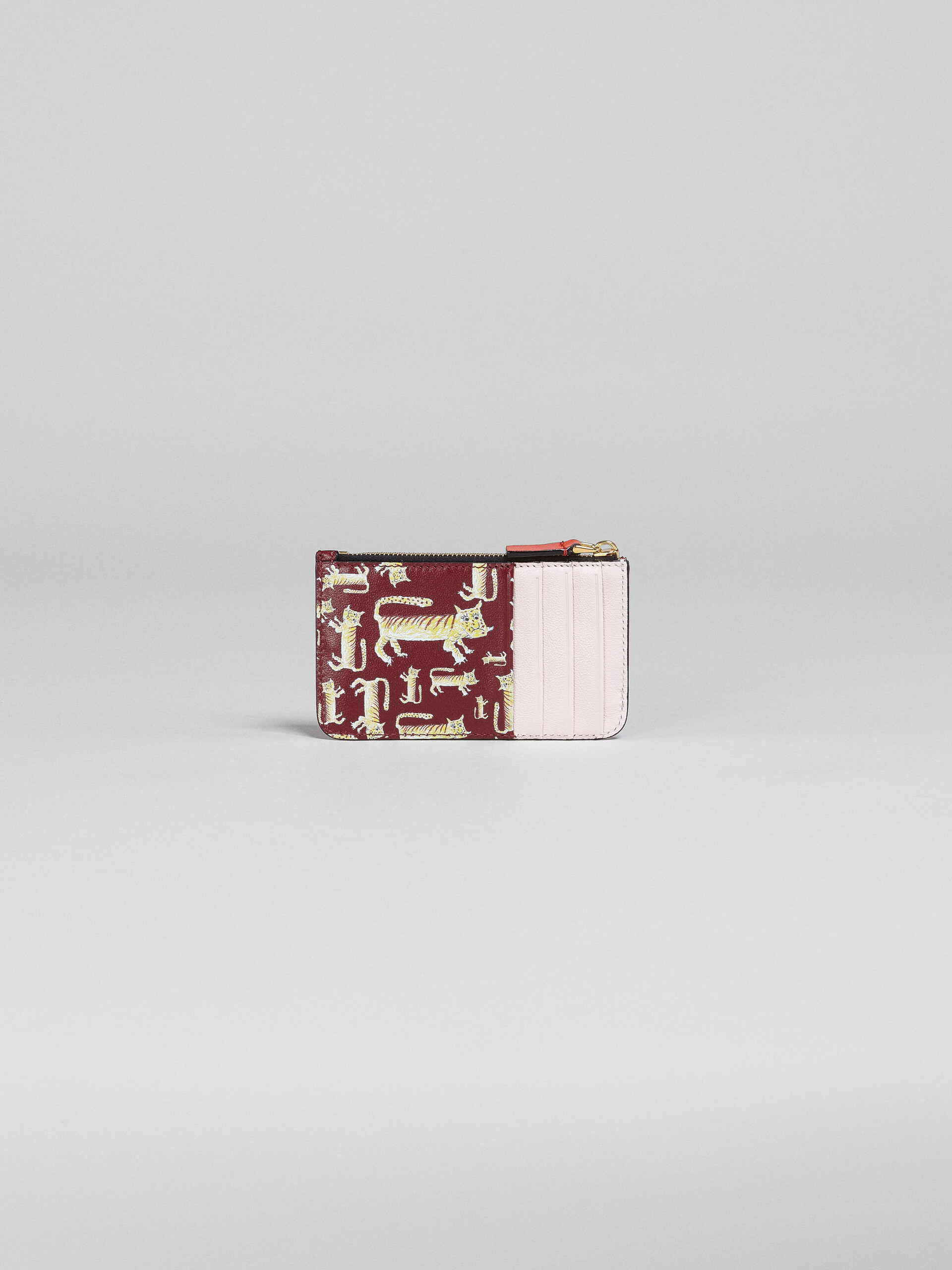 Tiger print leather wallet - Wallets - Image 3