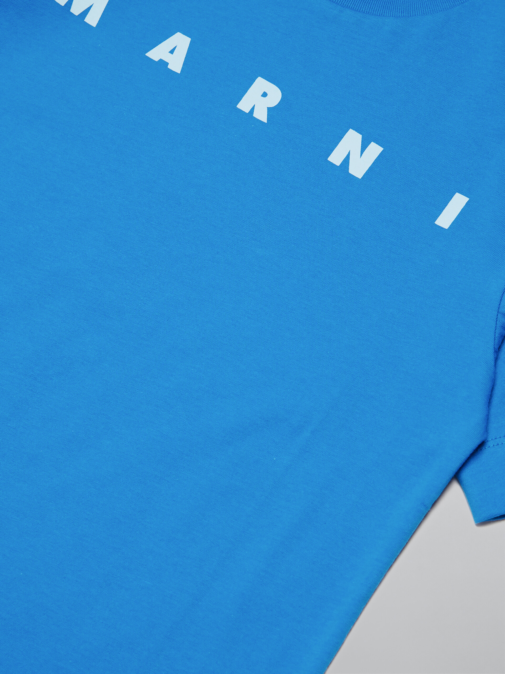 Camiseta azul de jersey con logotipo - Camisetas - Image 4