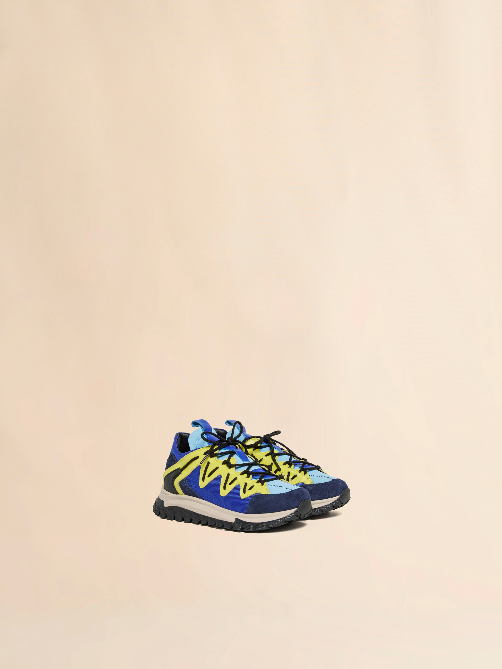 Blue hiking-style sneaker - Sneakers - Image 2