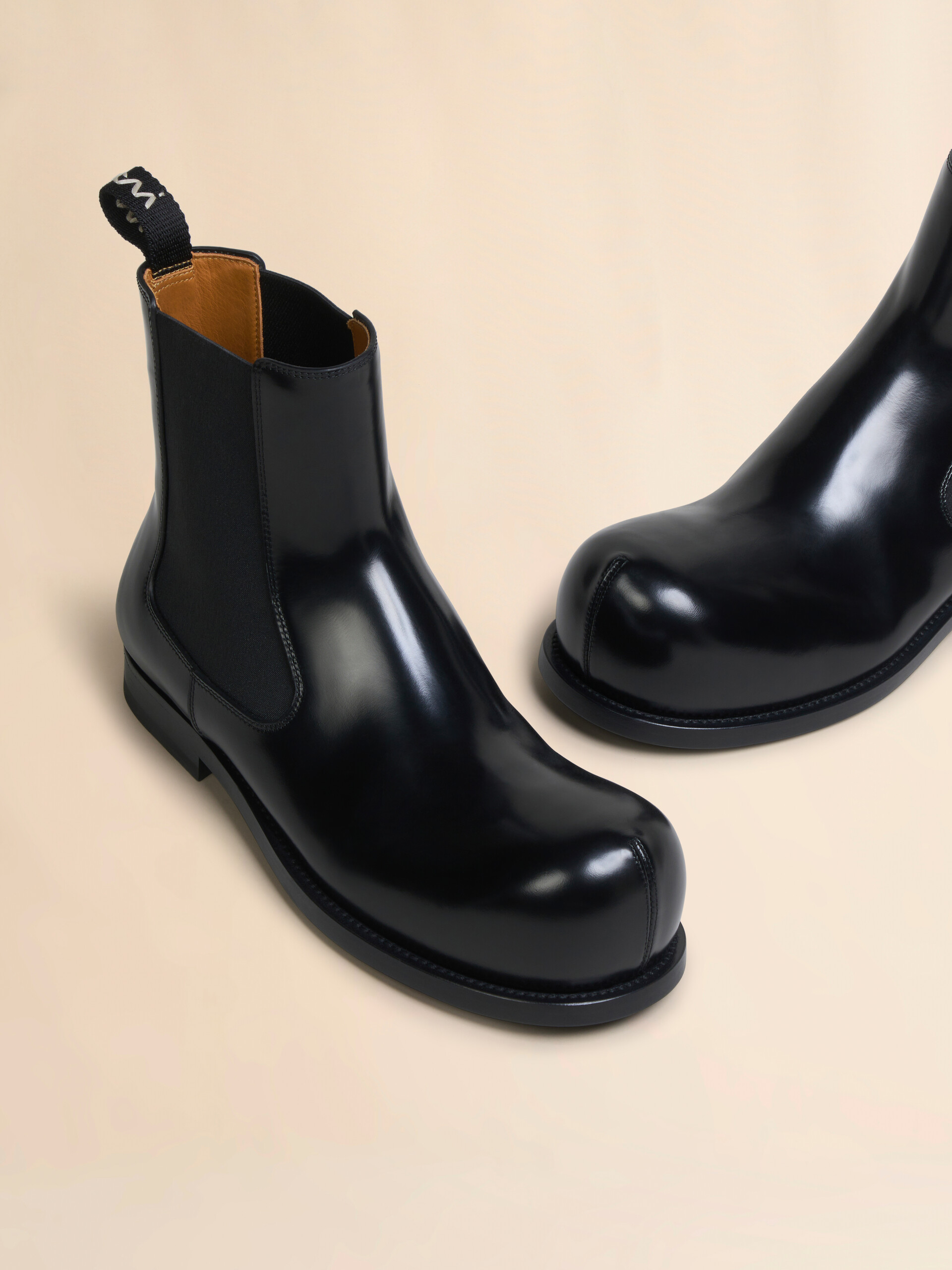 Black leather New Wave Chelsea boot - Boots - Image 4