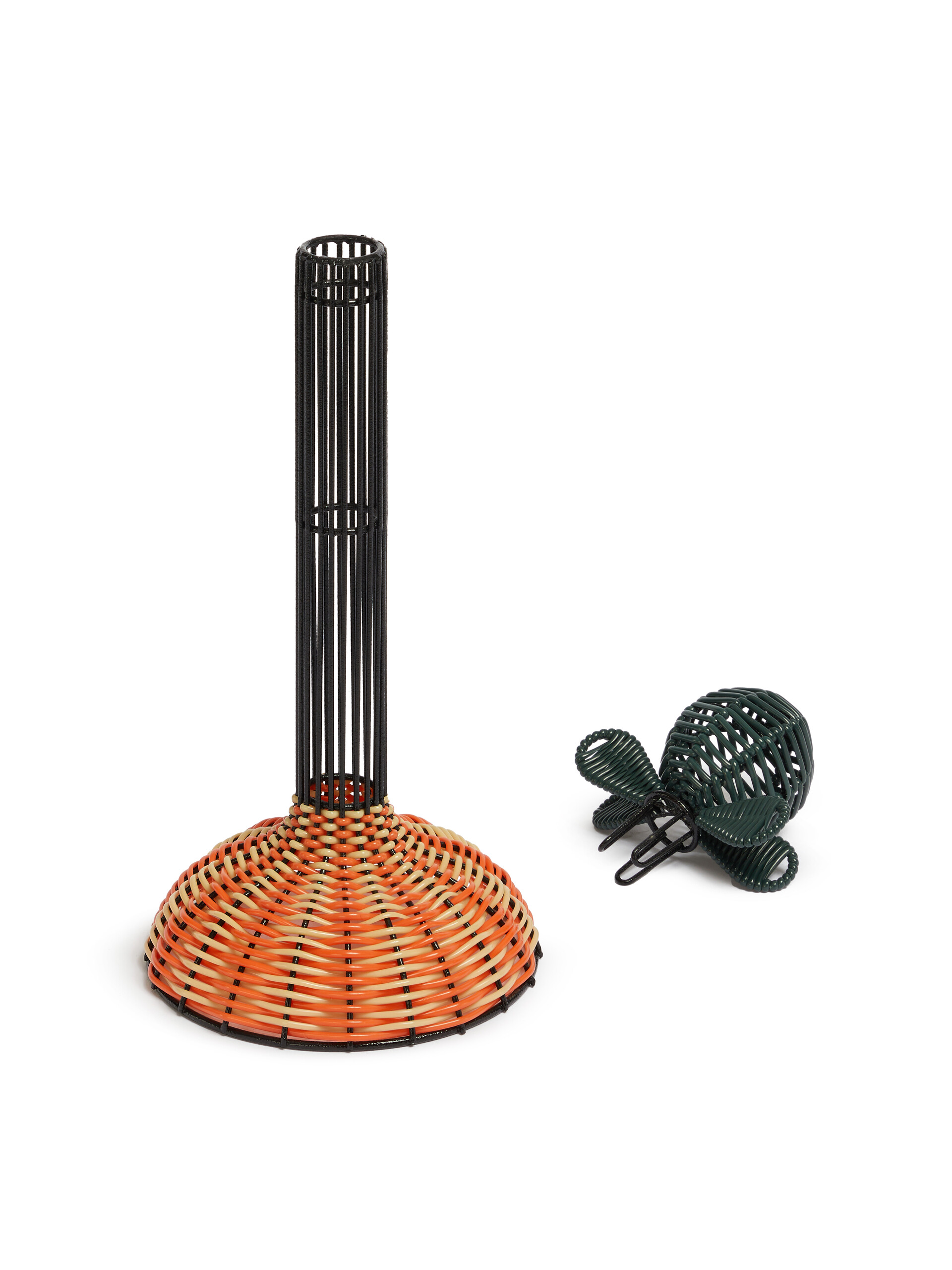 ブラック Marni Market Flower キッチンロールホルダー - ファッション小物 - Image 3