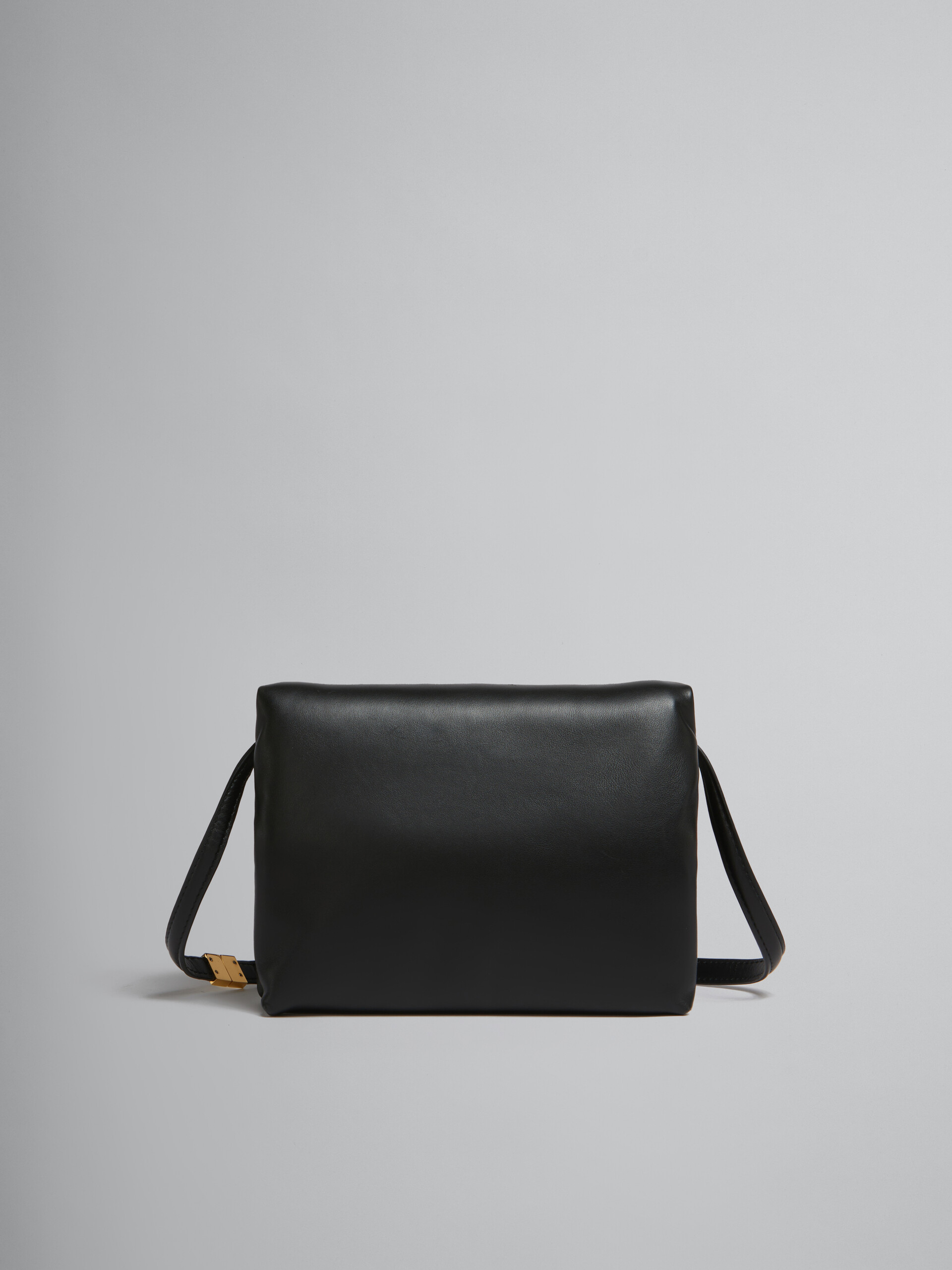 Black leather Prisma pouch - Pochettes - Image 1