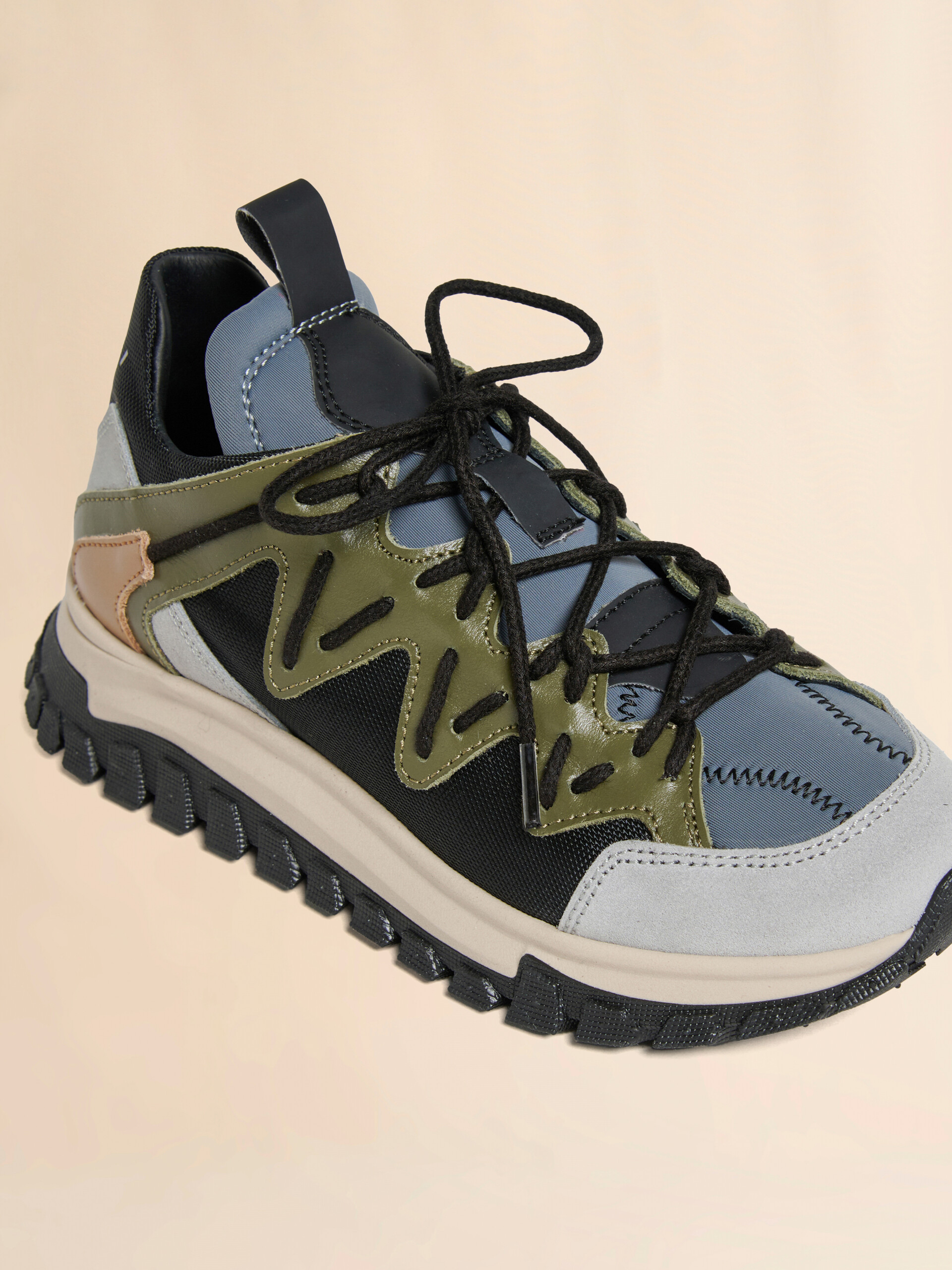 Grey hiking-style sneaker - Sneakers - Image 4