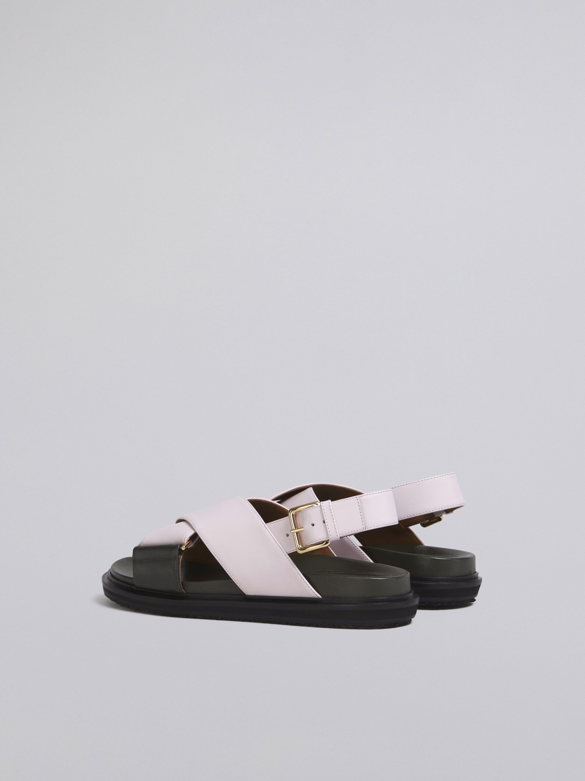 Blue and pink leather Fussbett - Sandals - Image 3