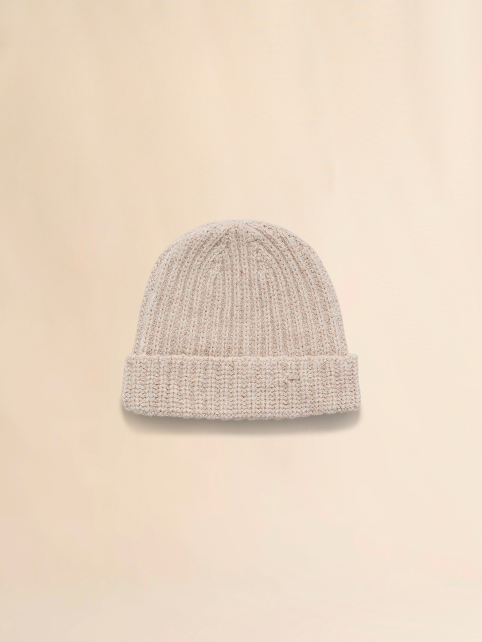 Blue Shetland wool beanie with Marni Mending - Hats - Image 3
