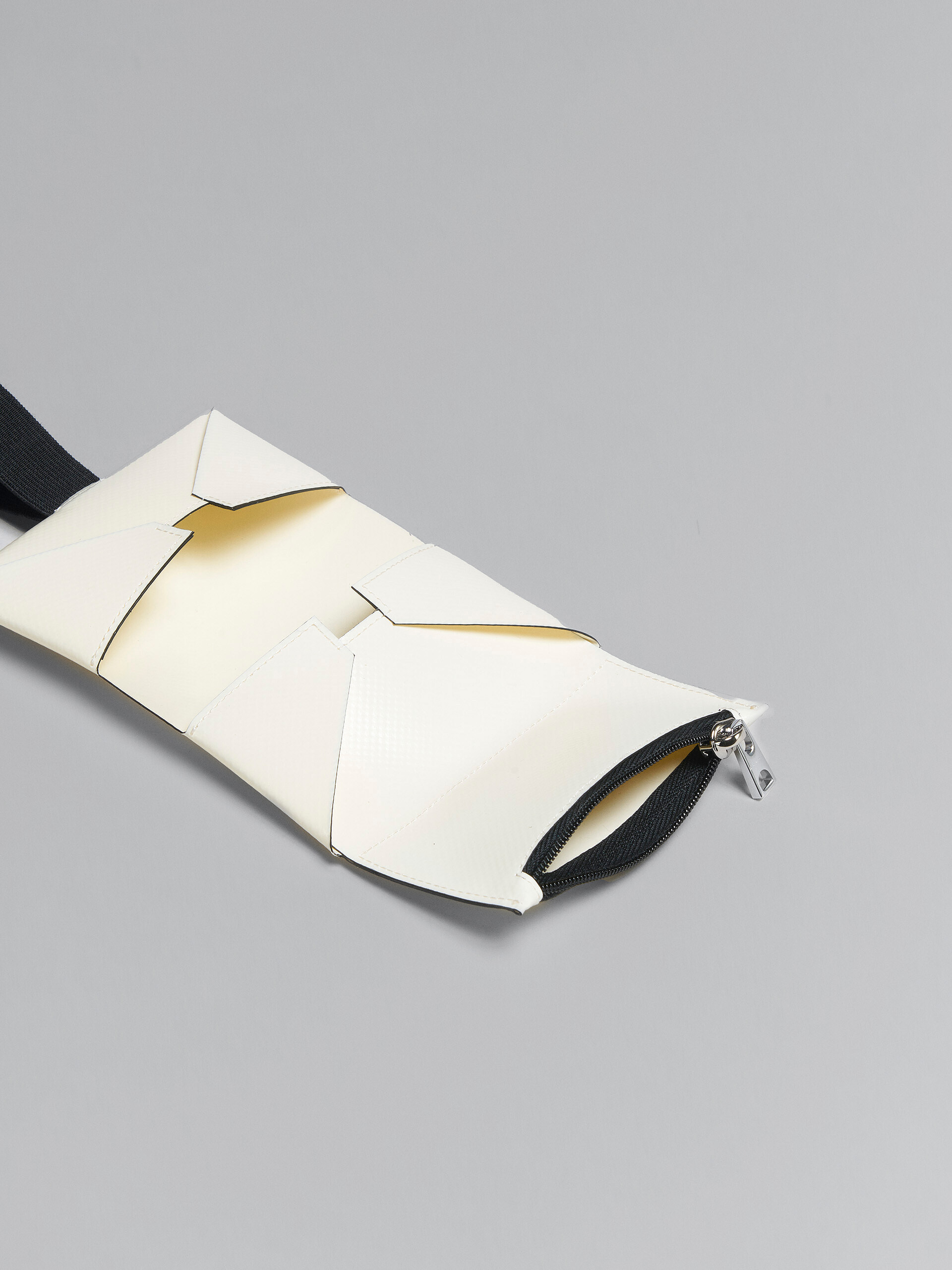 Portafoglio tri-fold bianco - Portafogli - Image 2