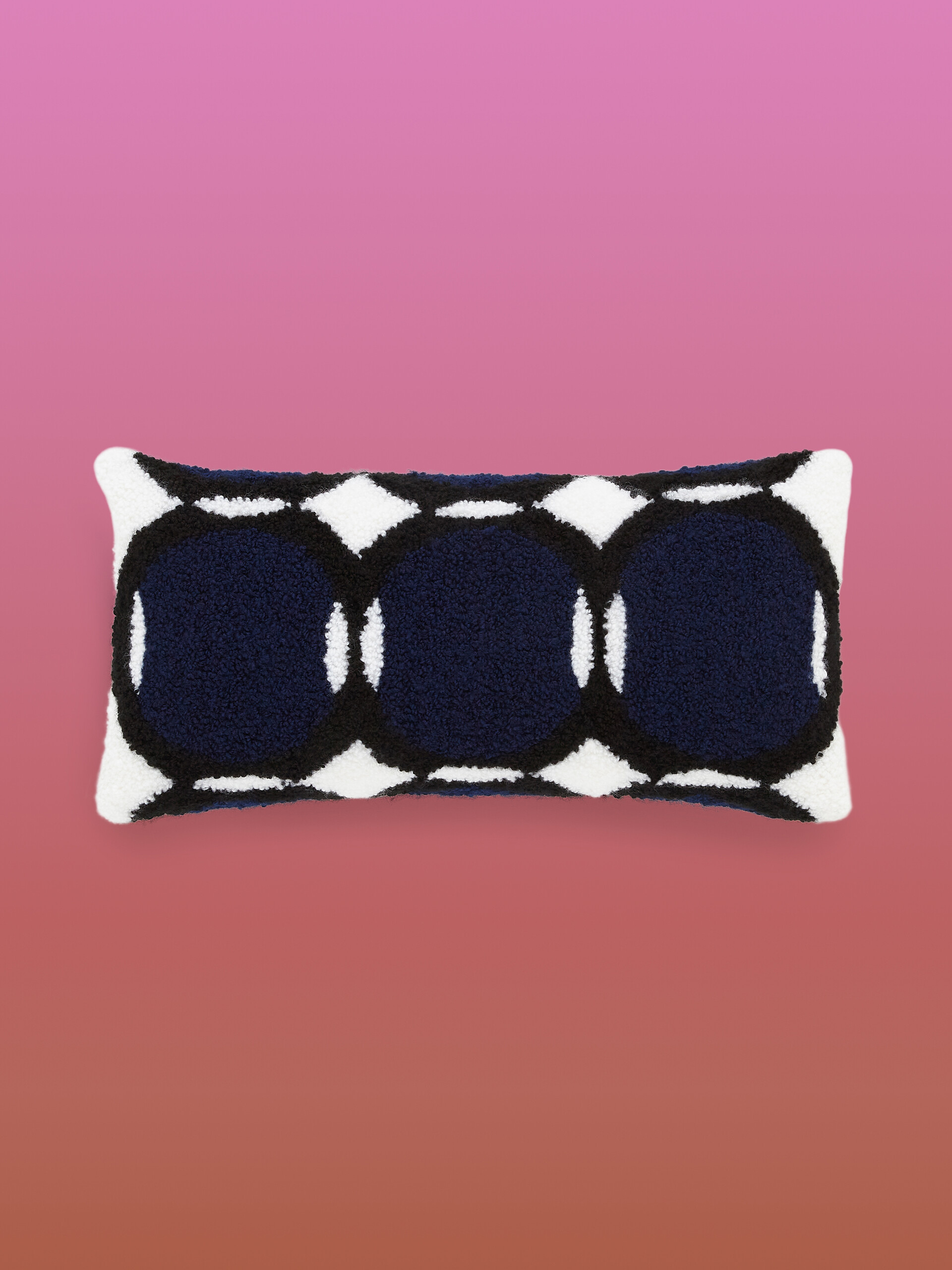 Geometric technical fabric MARNI MARKET pillow - Furniture - Image 1