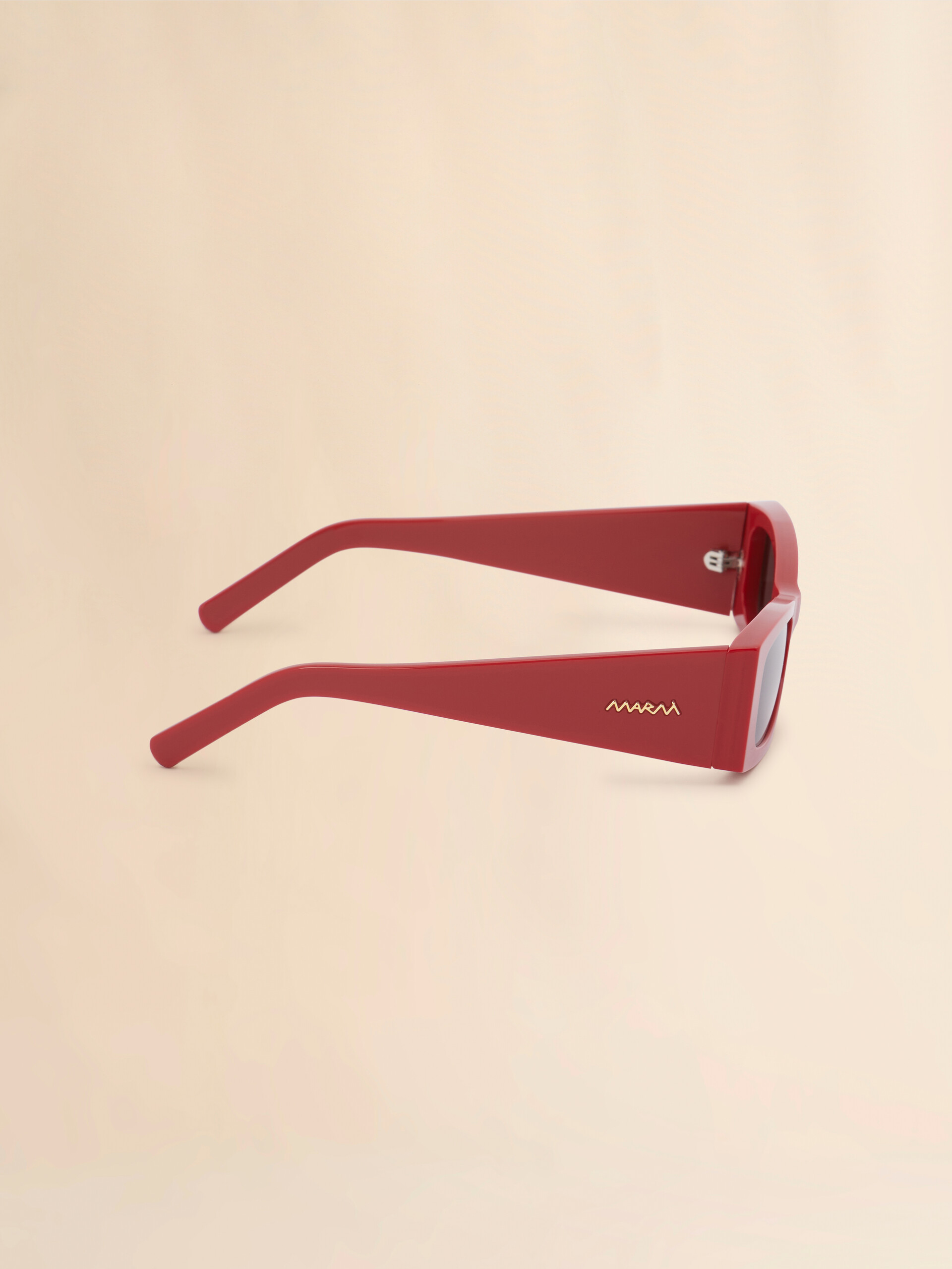 Sonnenbrille Zokoa aus rotem Azetat - Optisch - Image 4
