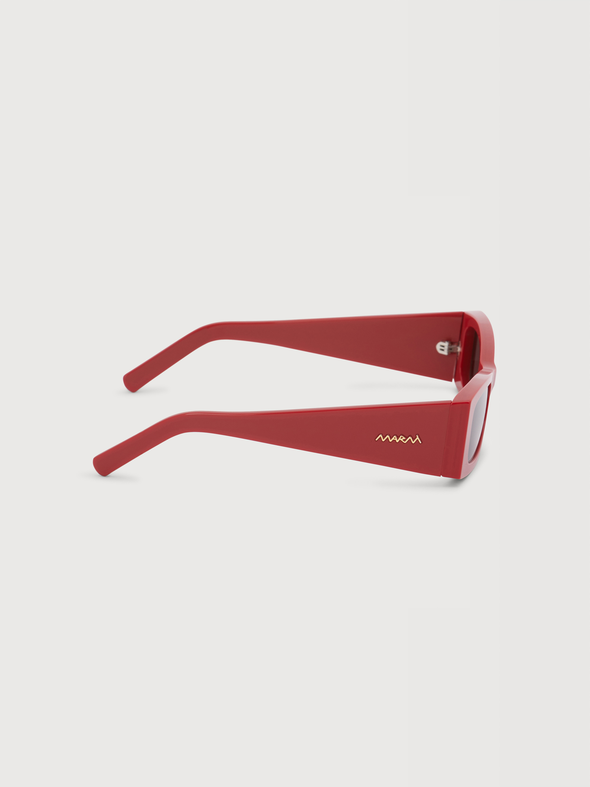 Red acetate Zokoa sunglasses - Optical - Image 3