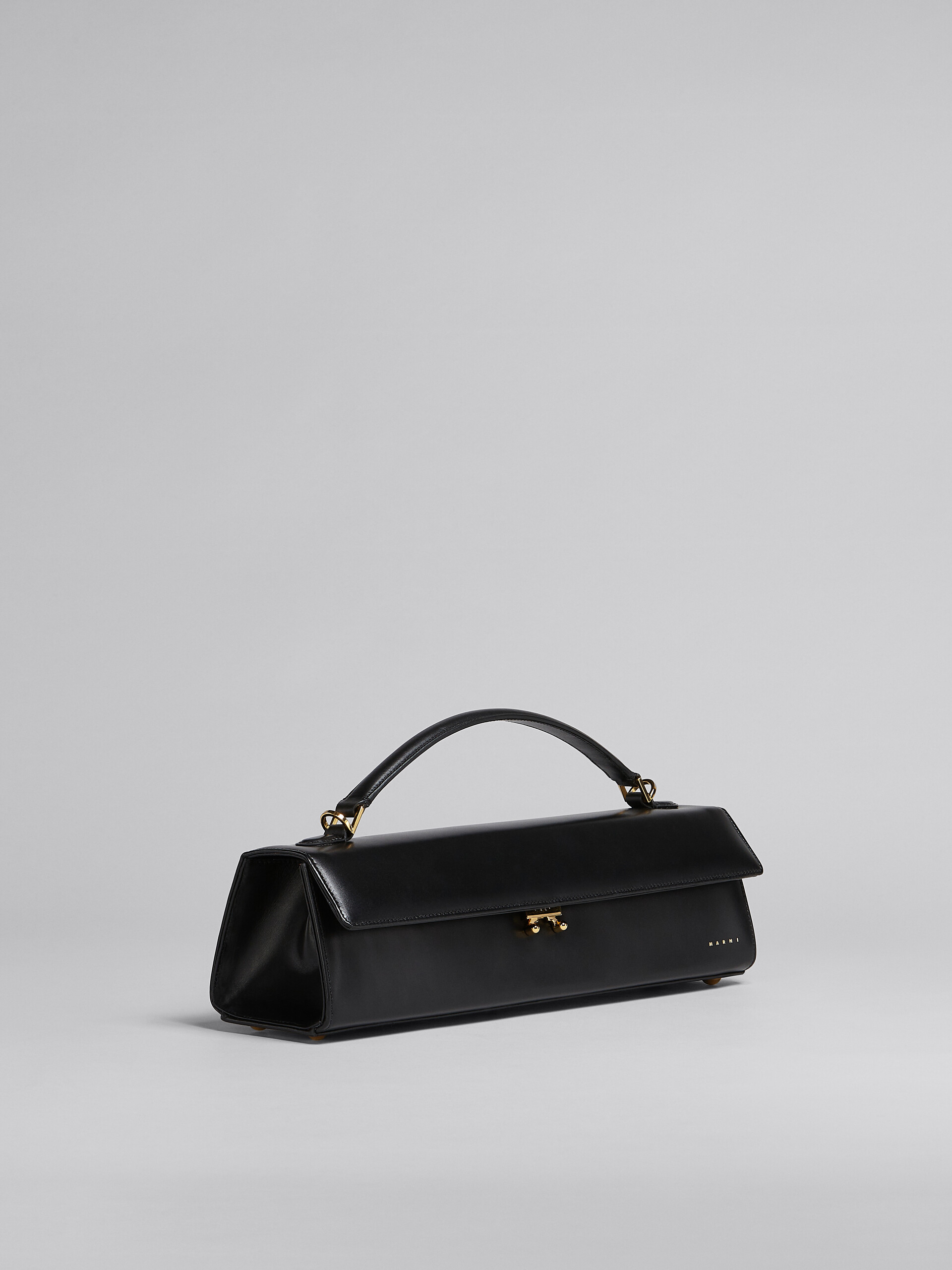 Relativity Large Bag in black leather - Handbags - Image 6