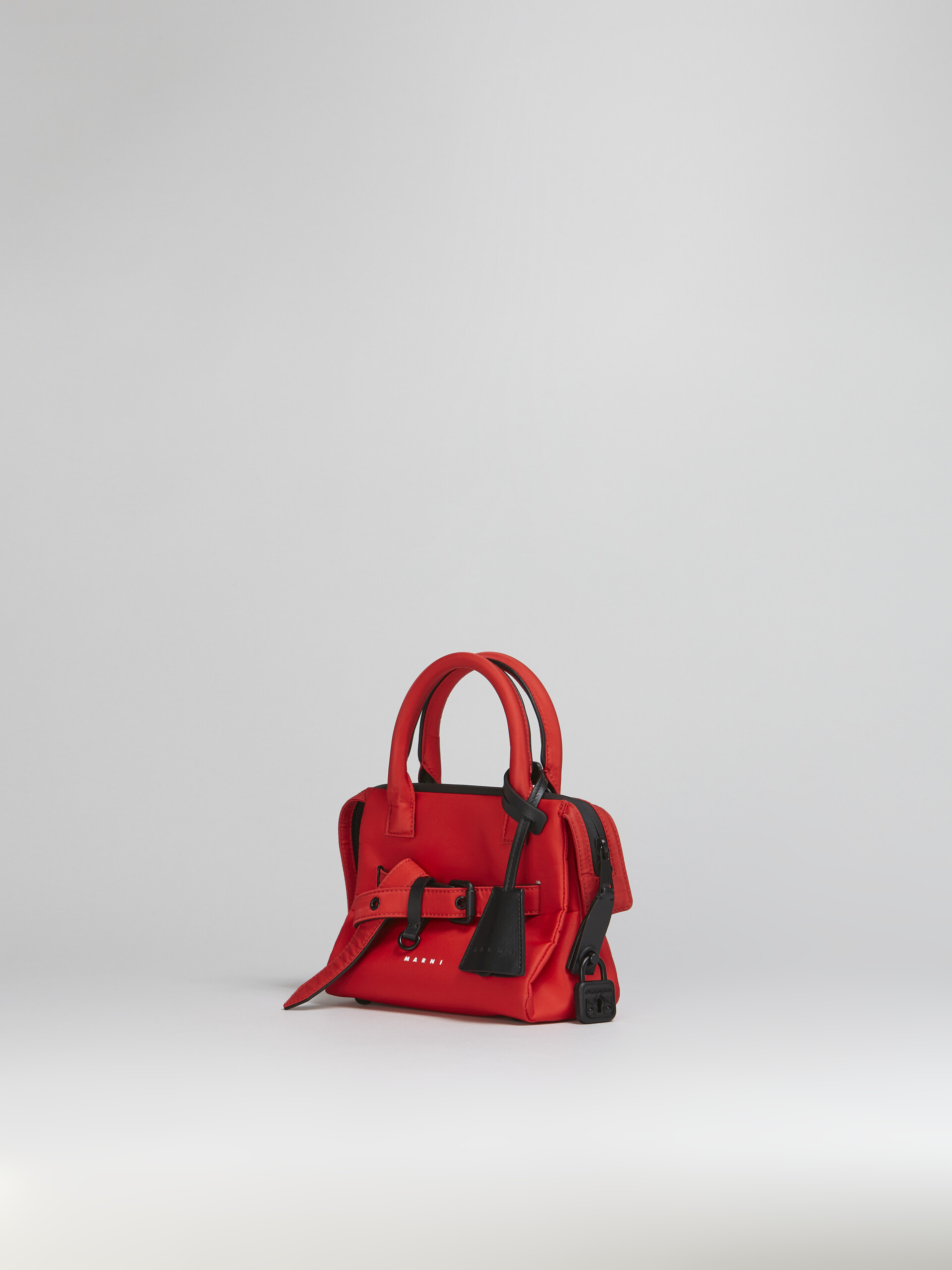 Red nylon TREASURE bag - Handbags - Image 5
