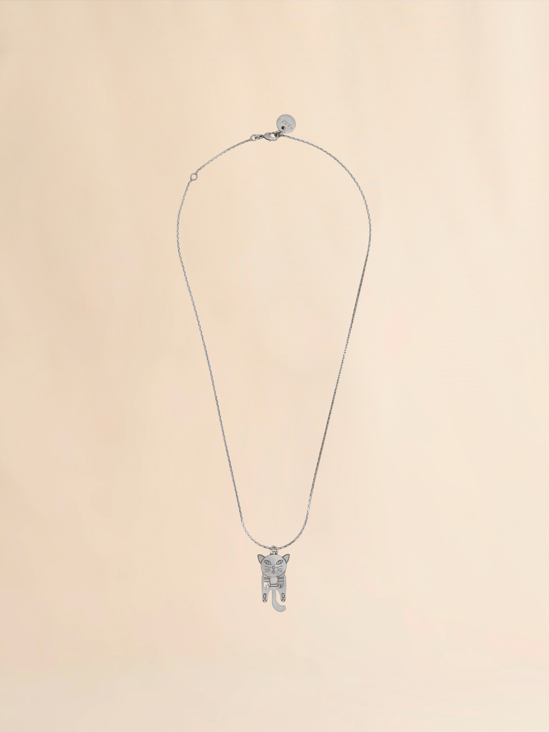 Cat-shaped pendant chain necklace - Necklaces - Image 1
