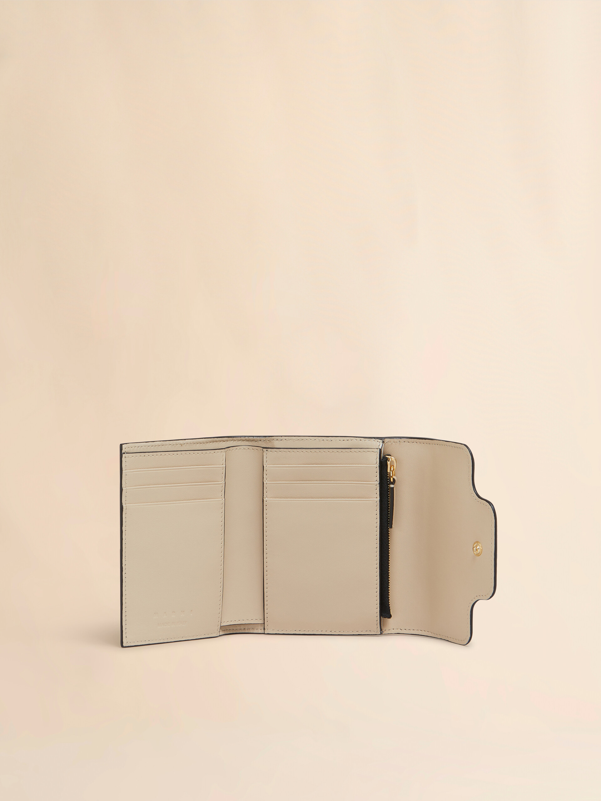 Silver leather Trunkaroo trifold wallet - Wallets - Image 2