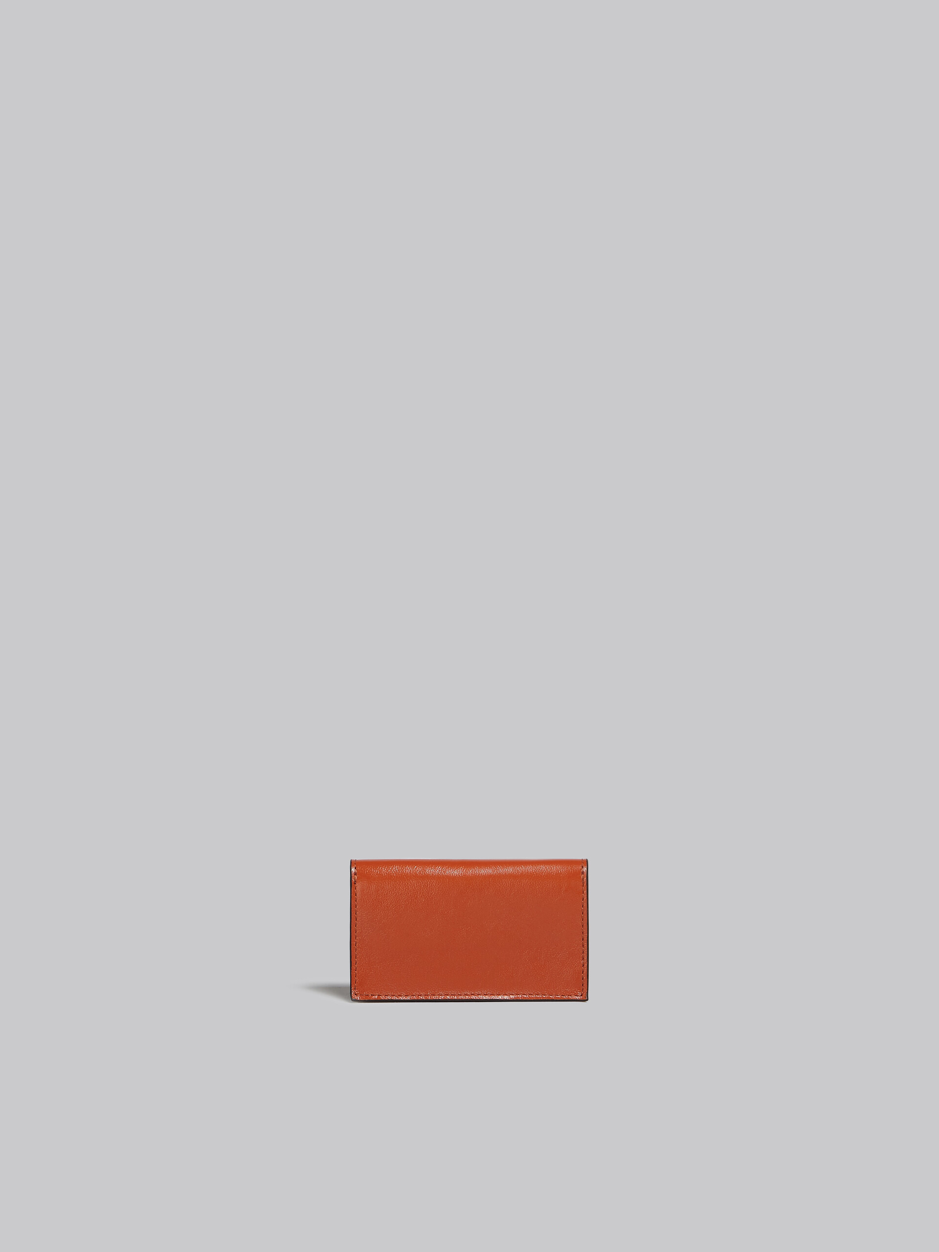 ブラウン、ホワイト レザー製カードケース - 財布 - Image 3