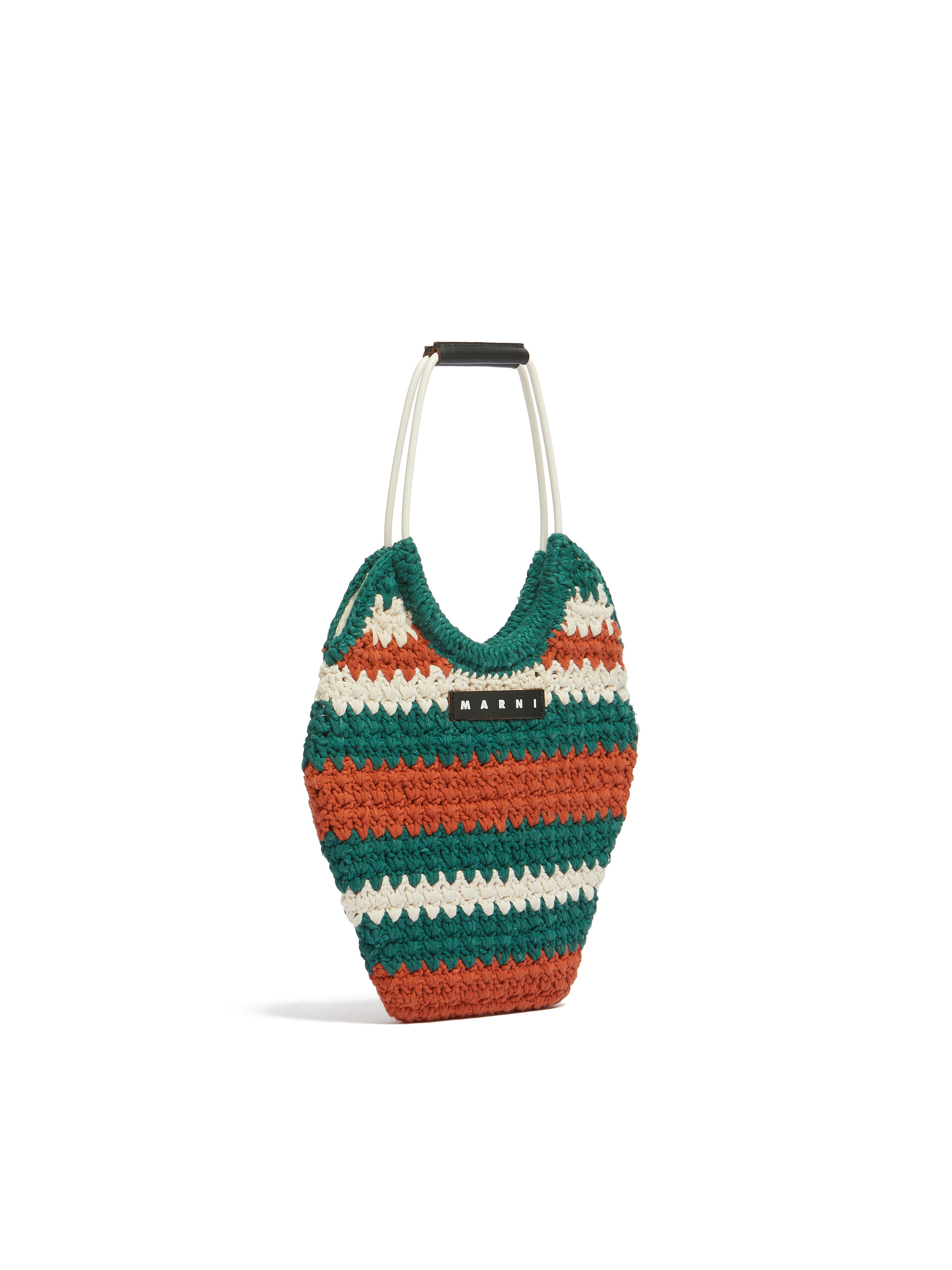 ゴールドブラウン コットンクロシェ製 MARNI MARKET ハンドバッグ - ショッピングバッグ - Image 2