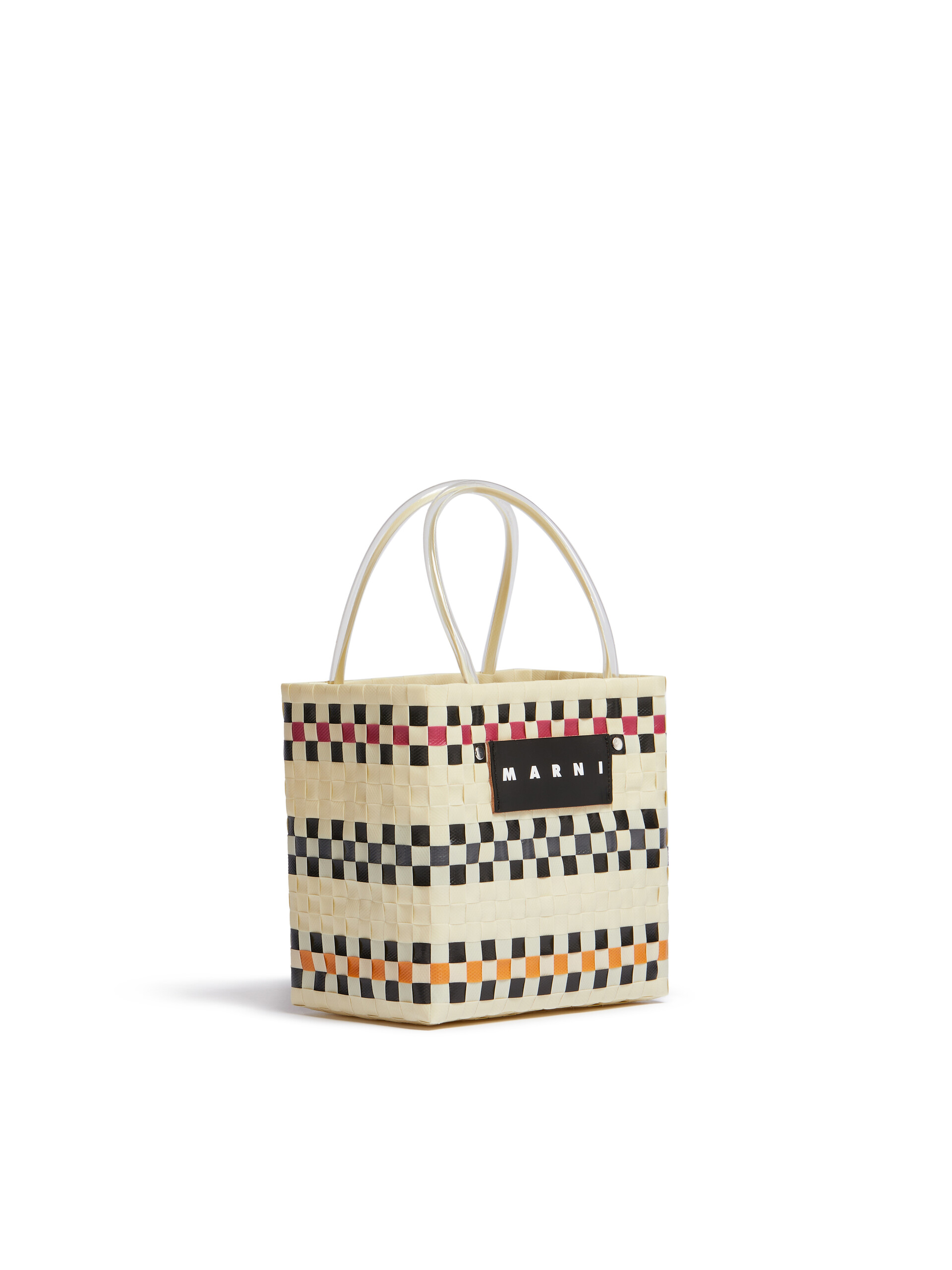 Borsa MARNI MARKET MINI BASKET in intrecciato multicolor - Borse - Image 2