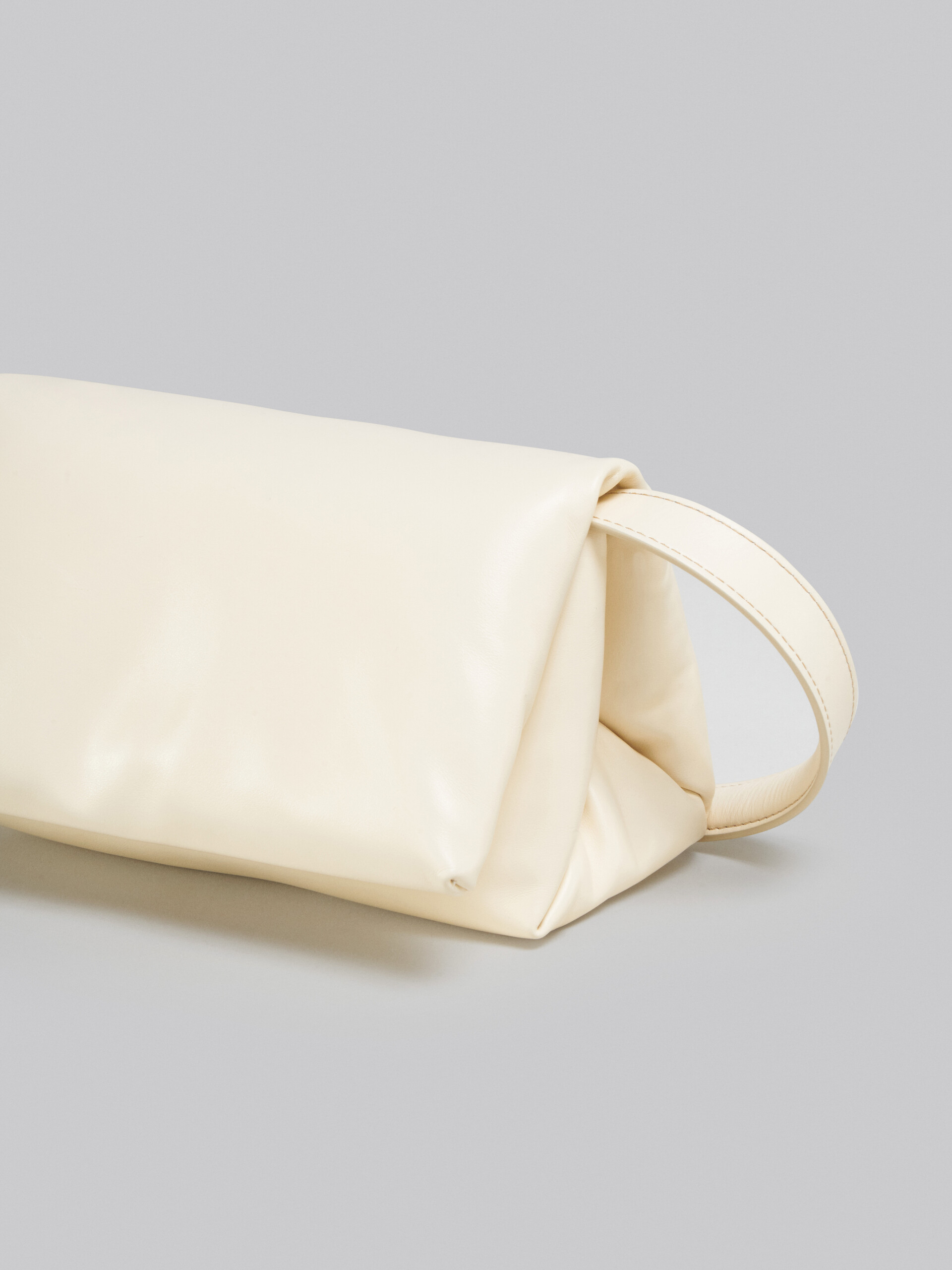 Small white calfskin Prisma bag - Shoulder Bag - Image 5