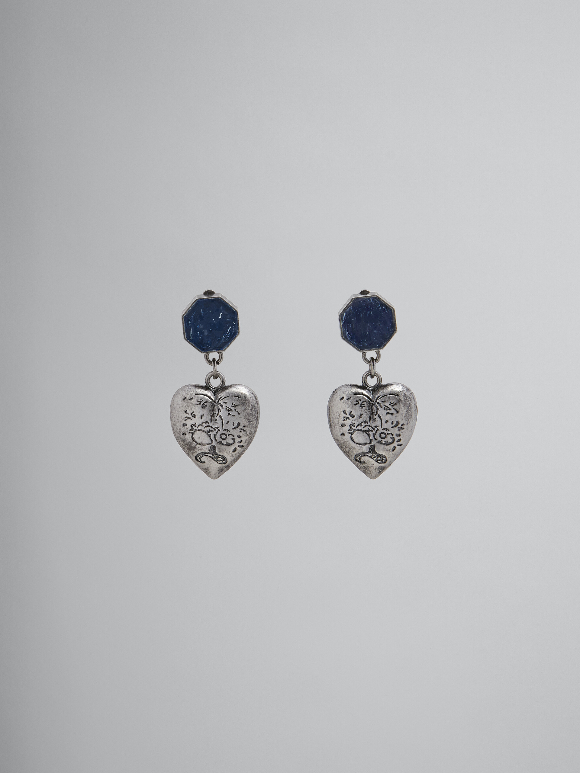 Lucky Hearts pendent earrings - Earrings - Image 1