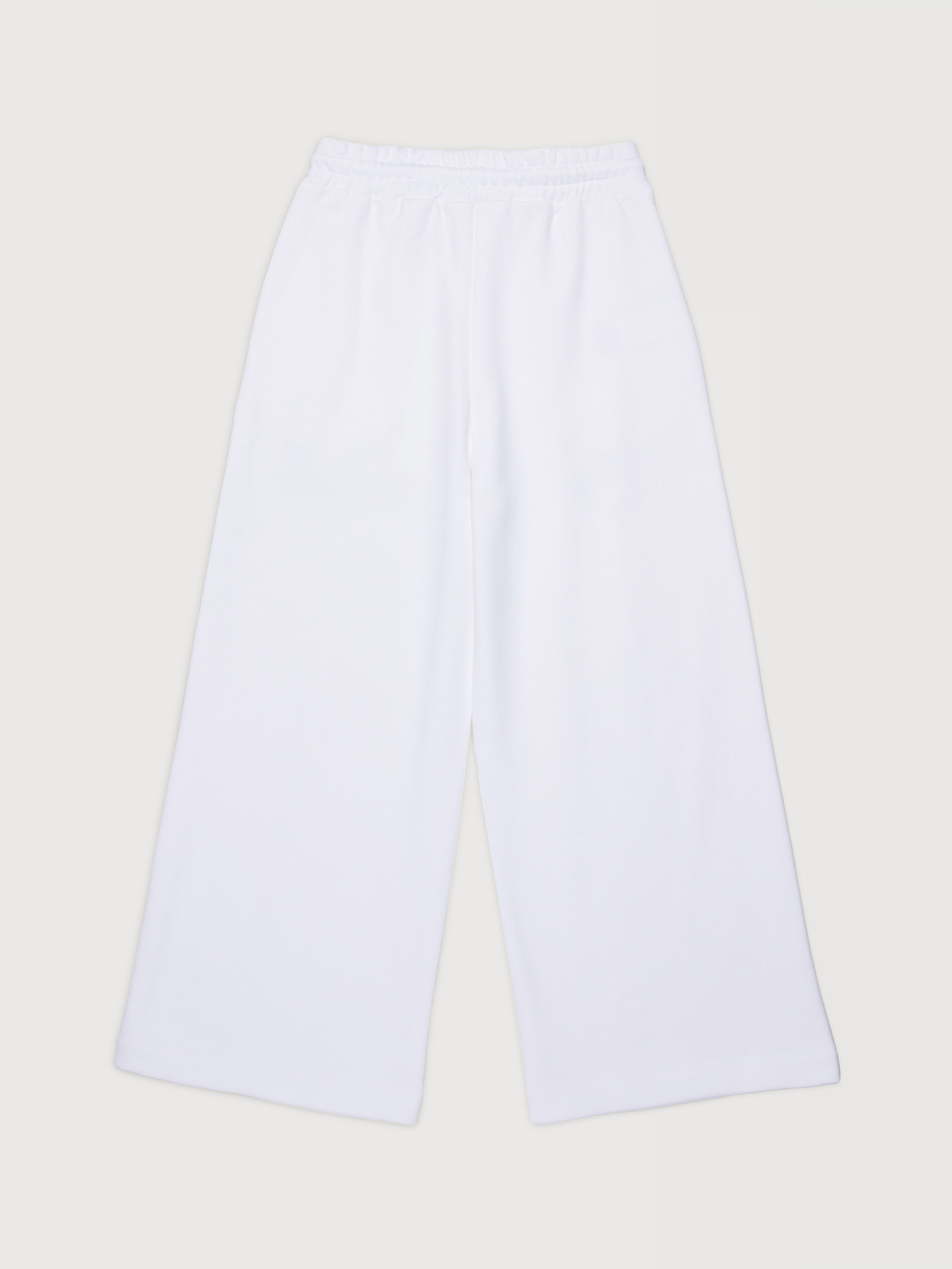 White cotton sweatpants with micro Marni print - Pants - Image 2