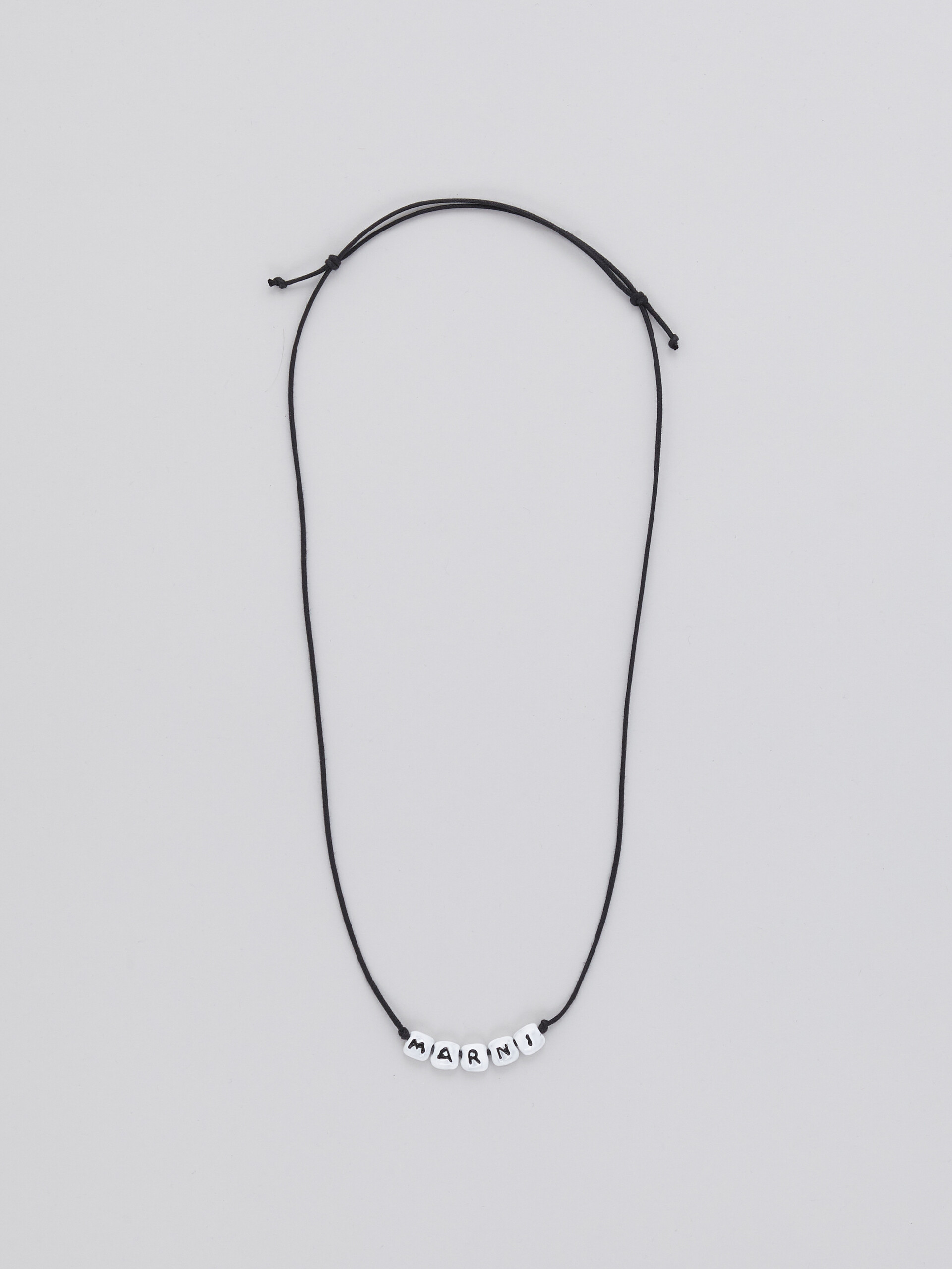 White logo necklace - Necklaces - Image 3