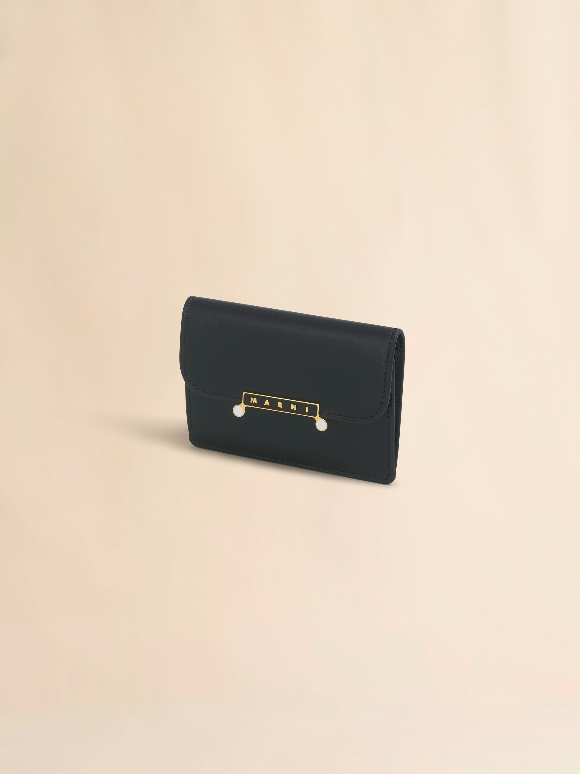 Brown leather Envelope card holder - Wallets - Image 4