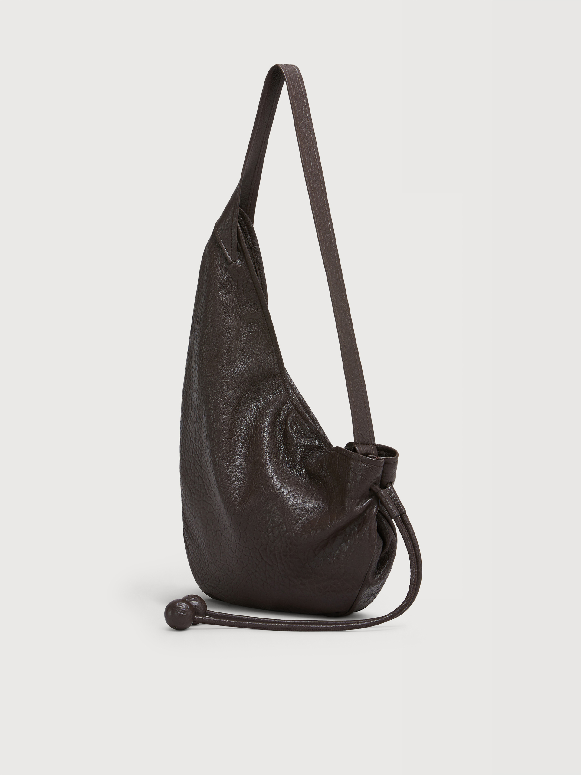 Small brown nappa Hobo bag - Shoulder Bags - Image 2